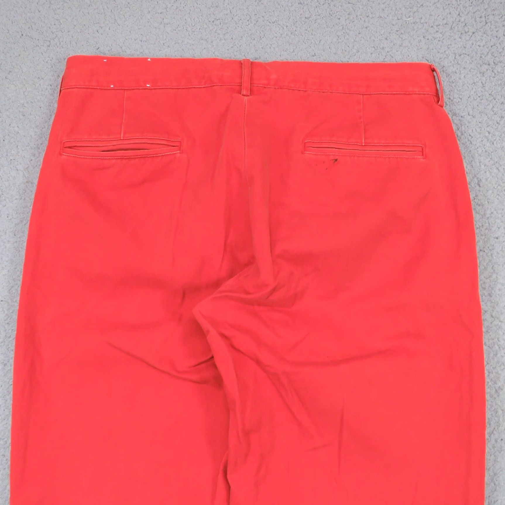 Polo Ralph Lauren VINTAGE Polo Ralph Lauren Rugby Pants Mens 33x32 Twill Blaze Safety Orange Straight Prep Size US XS / EU 42 / 0 - 3 Thumbnail