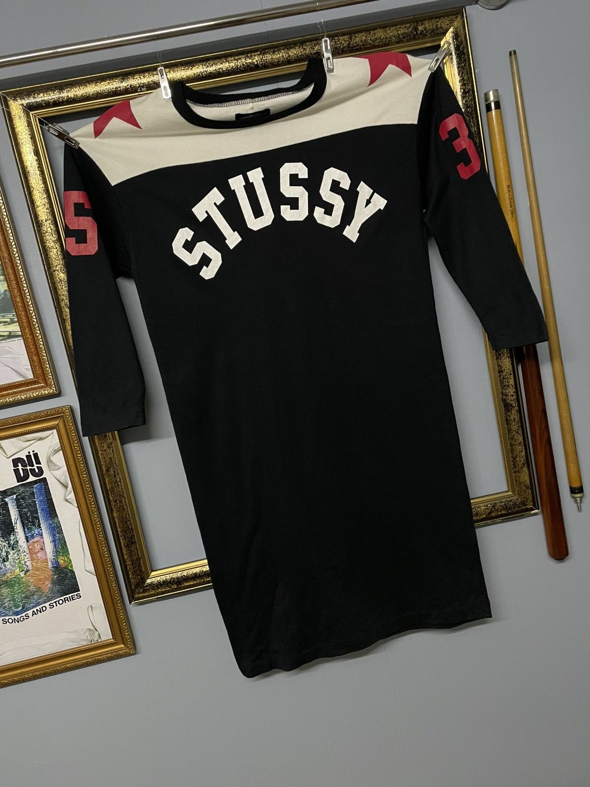 Stussy Designer Stussy Star Longsleeve Streetwear Inspired Style Size US S / EU 44-46 / 1 - 2 Thumbnail