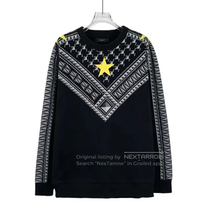 Givenchy Givenchy Black Cotton Sweatshirt for Women . Size S / US 4 / IT 40 - 1 Thumbnail