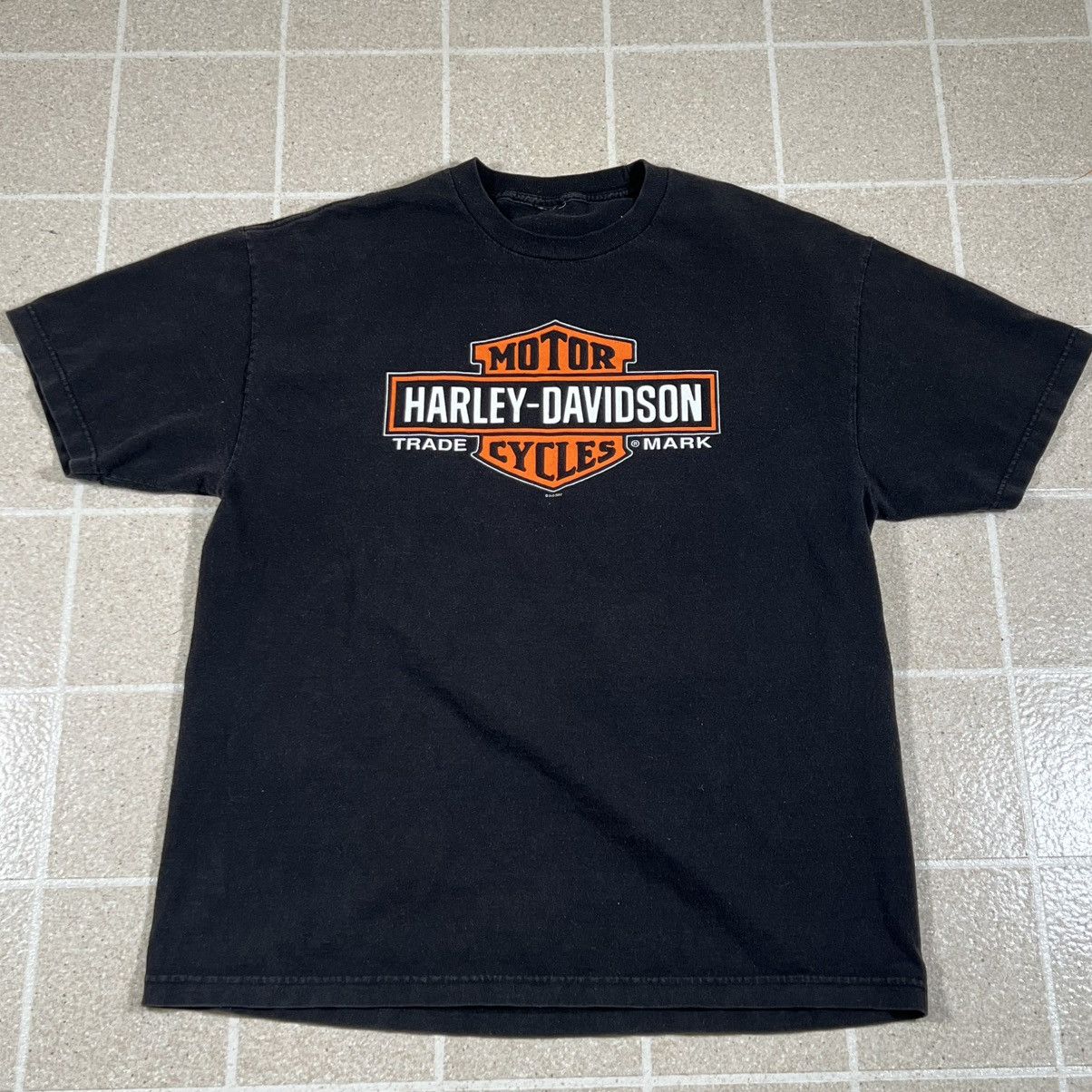 Harley Davidson Vintage Y2K Harley Davidson Finger Lakes Tshirt Size XL Size US XL / EU 56 / 4 - 1 Thumbnail