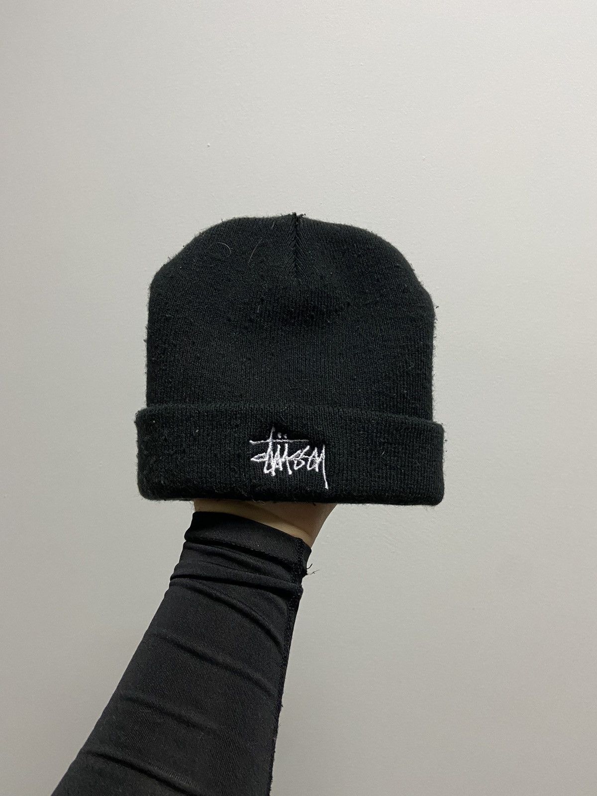 Stussy × Vintage Stussy Hat Vintage Beanie Small Logo Skate Size ONE SIZE - 1 Thumbnail