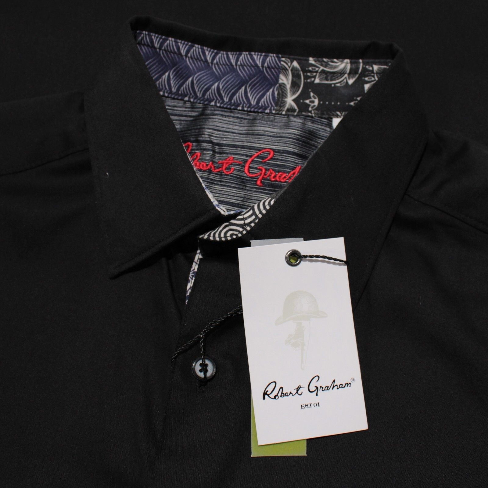 Robert Graham Robert Graham New with tags Shirt Size S US In Black Size US S / EU 44-46 / 1 - 1 Thumbnail