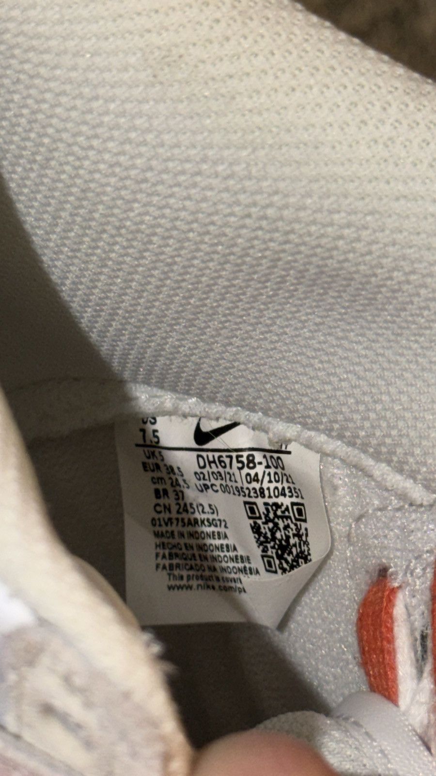 Nike Nike Dunk High Size US 7.5 / IT 37.5 - 5 Thumbnail