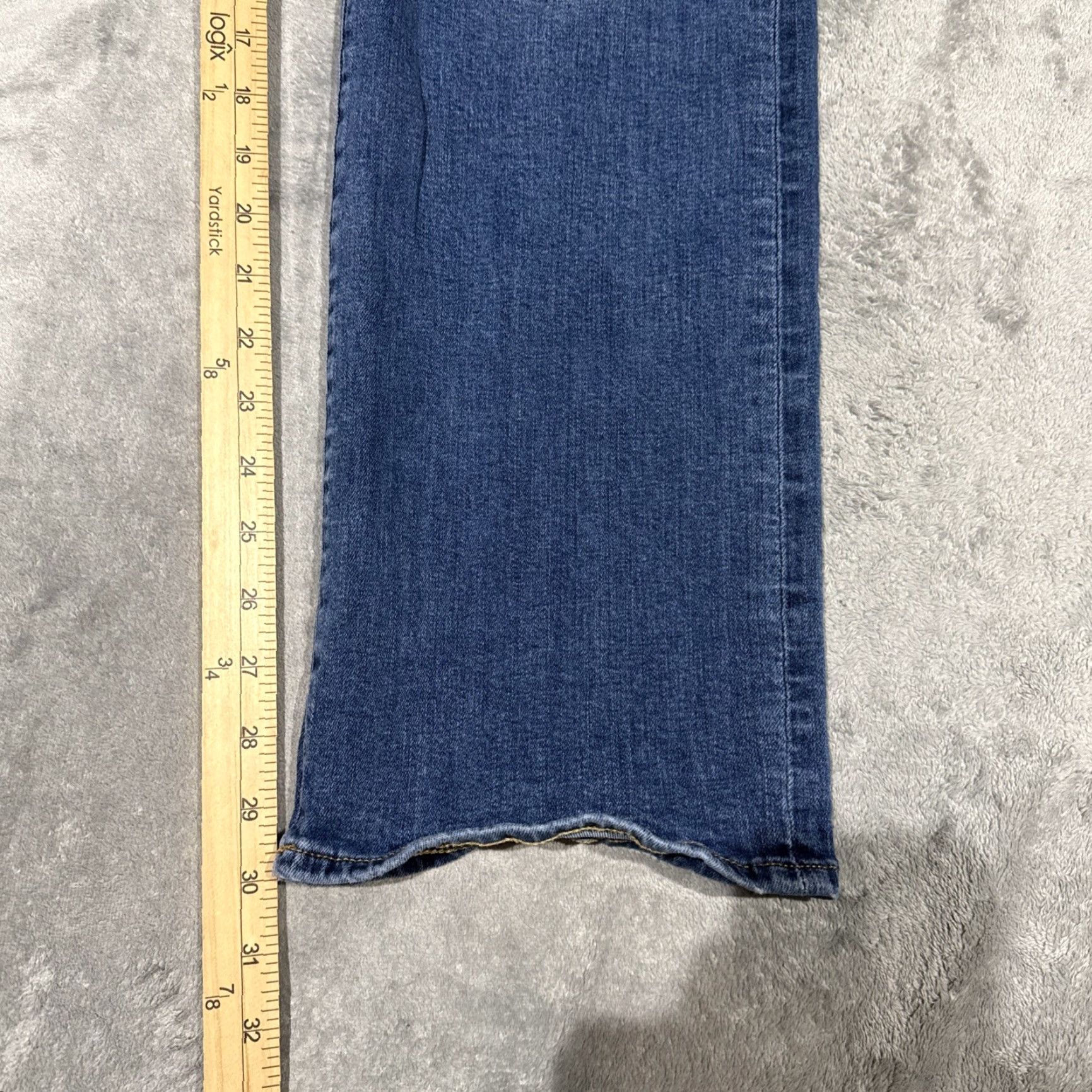 American Eagle Outfitters American Eagle Outfitters Jeans Mens 35x30 Bootcut Dark Blue 5-Pocket Regular Inseam 30in Stretch Denim Denim Jeans Size US 35 - 5 Thumbnail