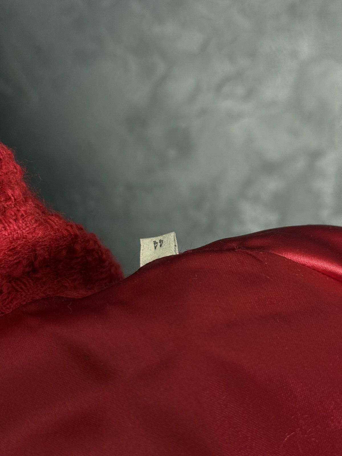 Vintage Archive!! VERSACE Classic V2 80s Red Skirt Jacket Suit Wool Size M / US 6-8 / IT 42-44 - 17 Thumbnail
