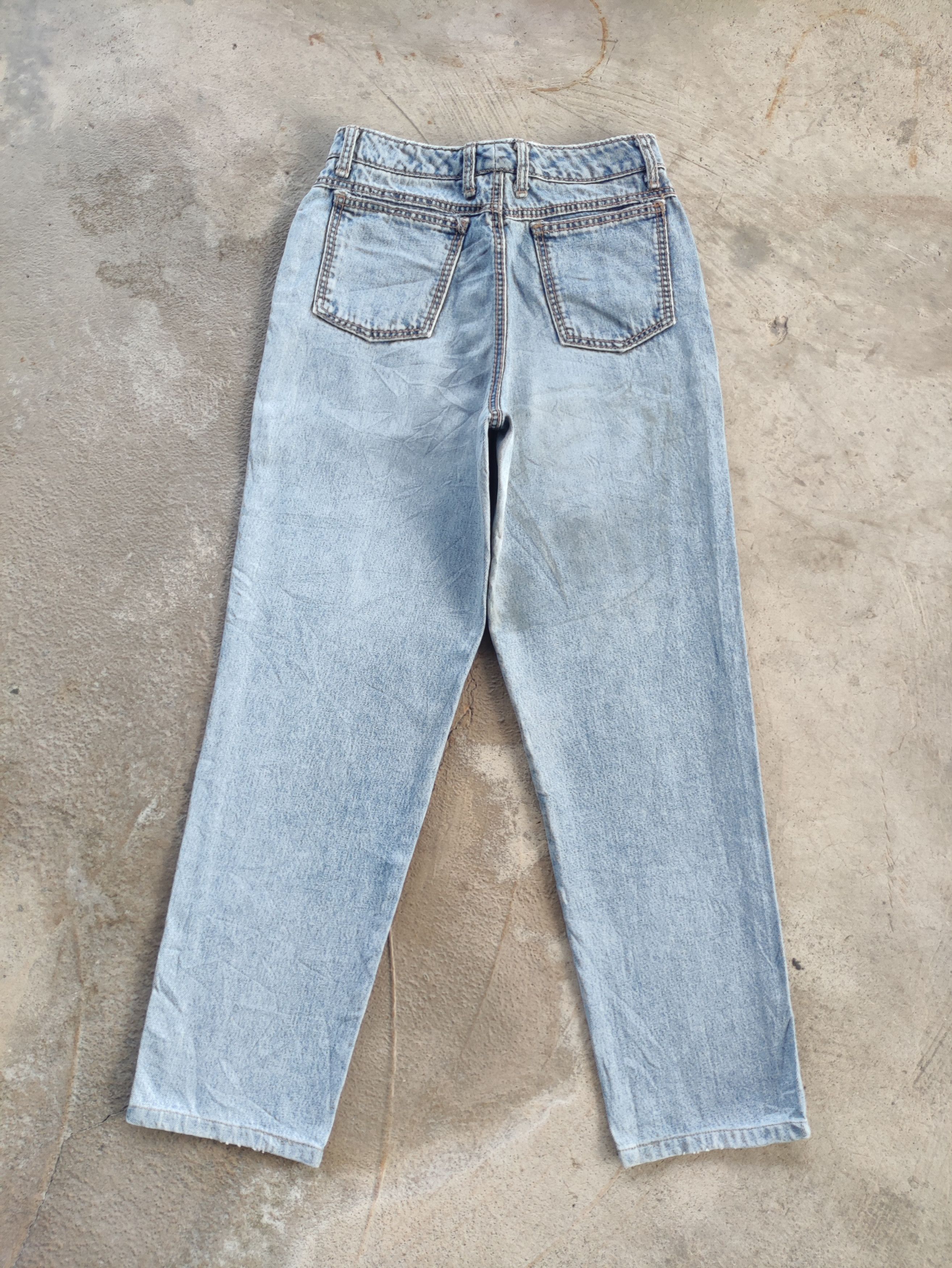 Japanese Brand Vintage Japanese Jean Distressed Faded Pants Size US 28 / EU 44 - 9 Thumbnail