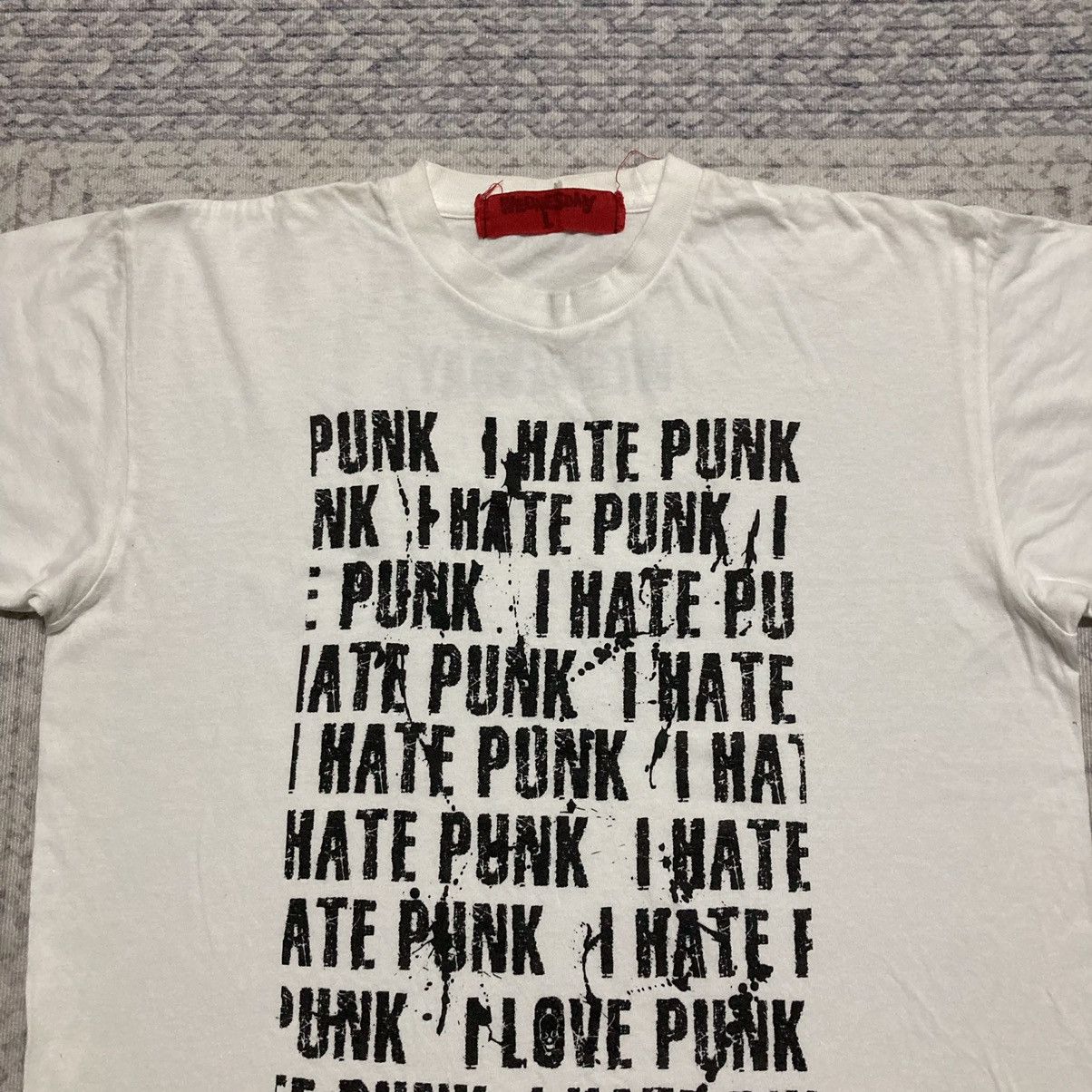 Japanese Brand Rare Japanese Brand ‘I Hate Punk’ Seditionaries Tees Size US L / EU 52-54 / 3 - 2 Thumbnail