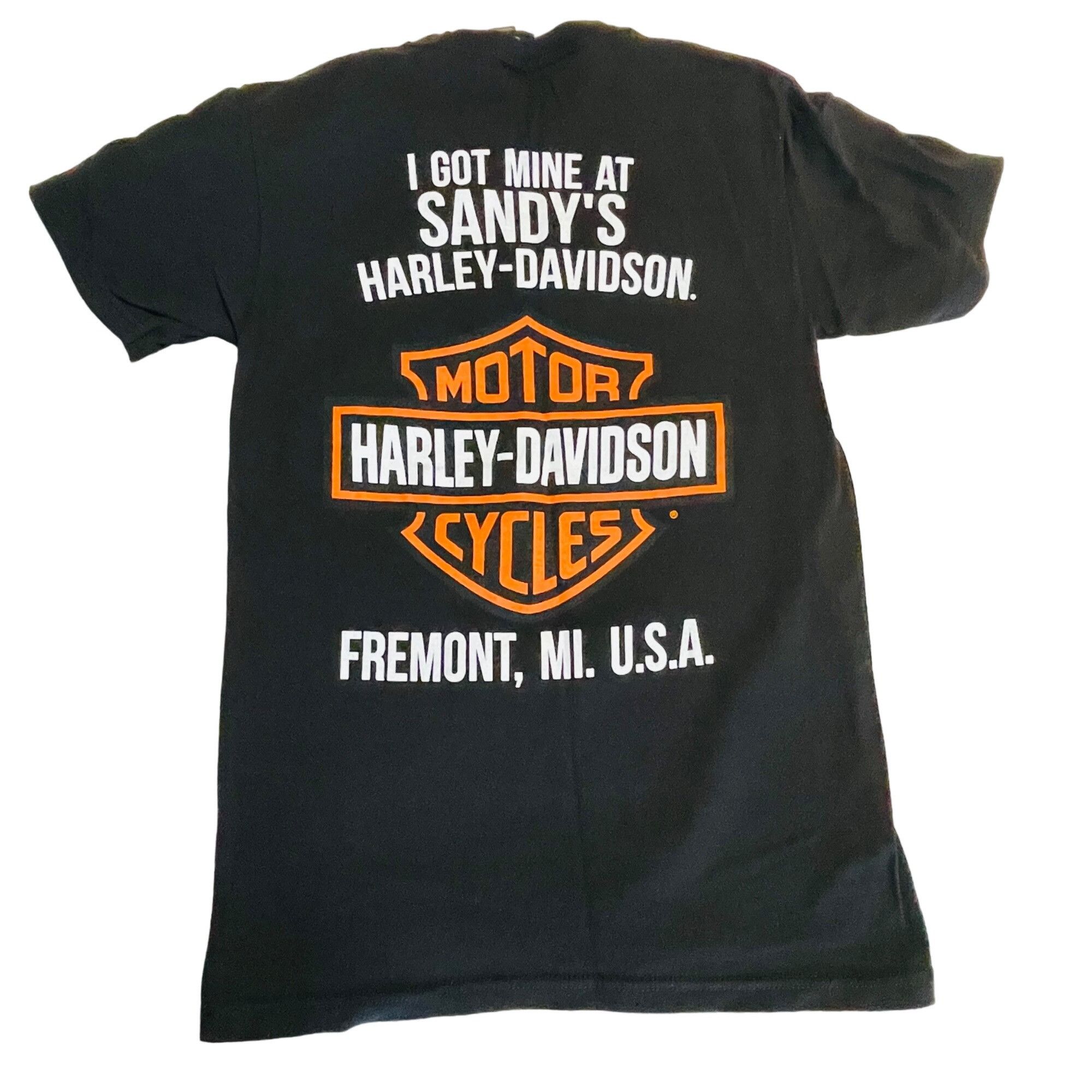 Other Harley Davidson Factory Customs T-Shirt Small Cotton Black & Size US S / EU 44-46 / 1 - 2 Thumbnail