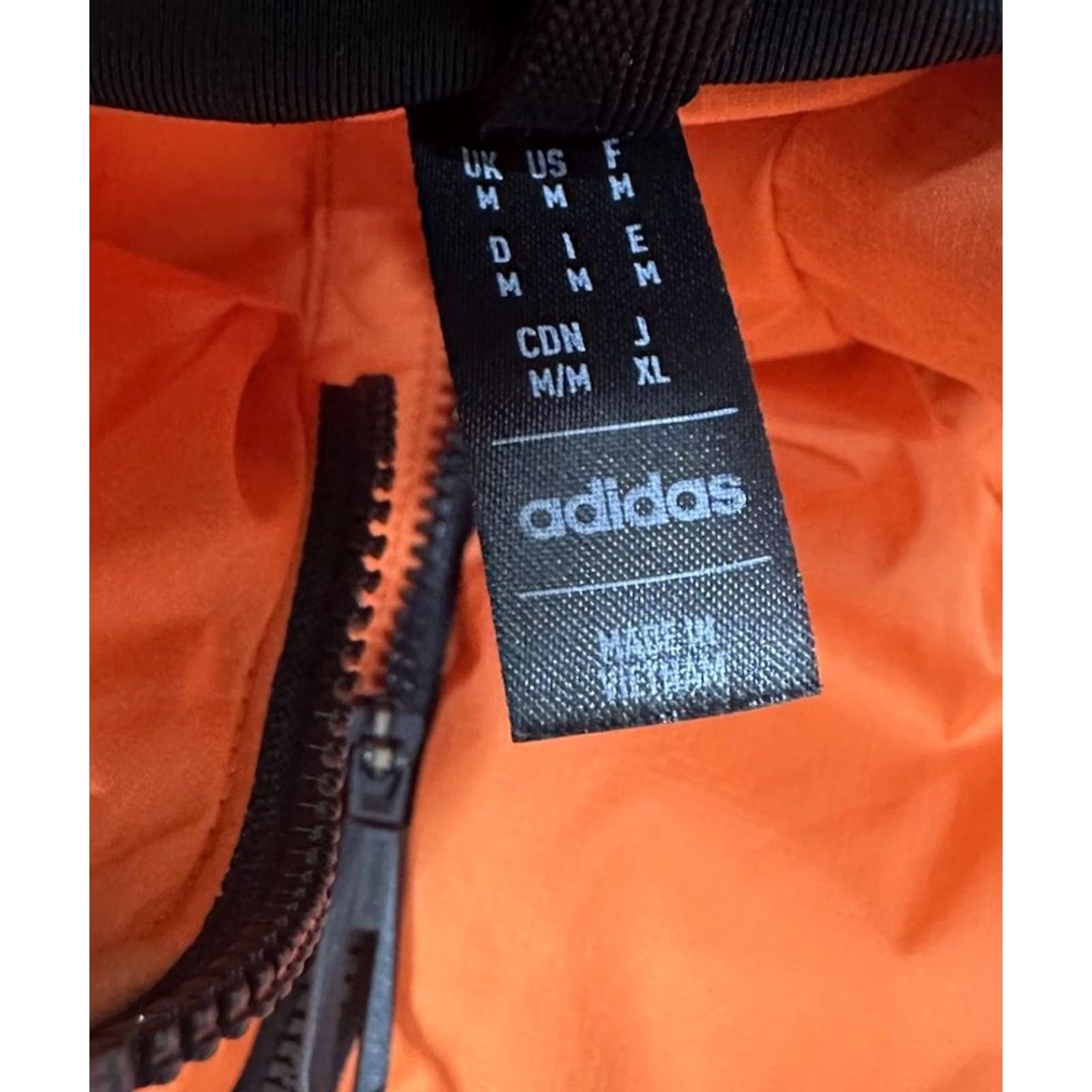 Adidas Adidas TERREX Vest Men M PRIMALOFT Stretch Slim Fit Zip Short Solid Color Semi Impact Orange Hiking Size US M / EU 48-50 / 2 - 4 Thumbnail
