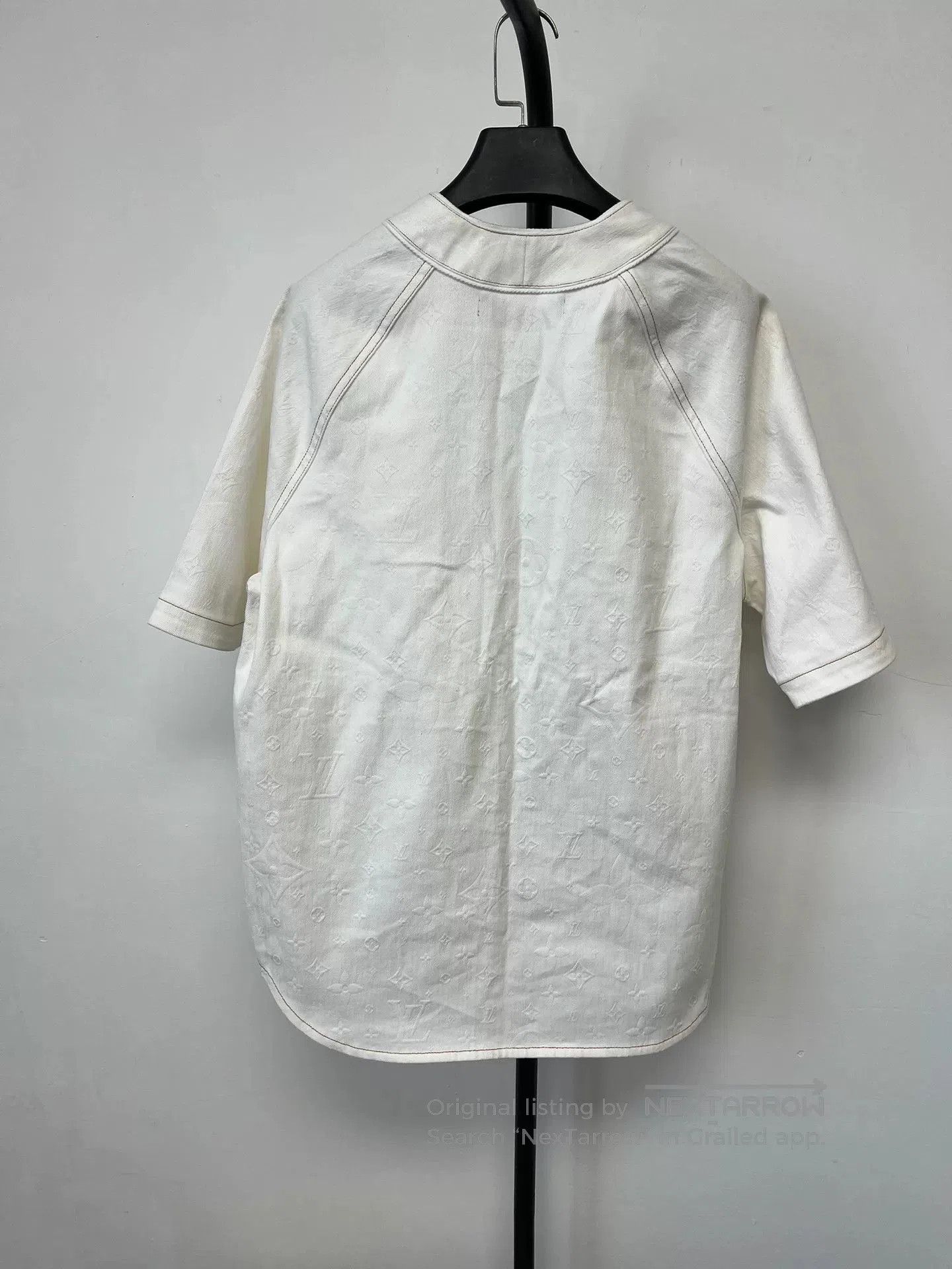 Louis Vuitton louis vuitton white short sleeve shirt. Size US S / EU 44-46 / 1 - 2 Thumbnail