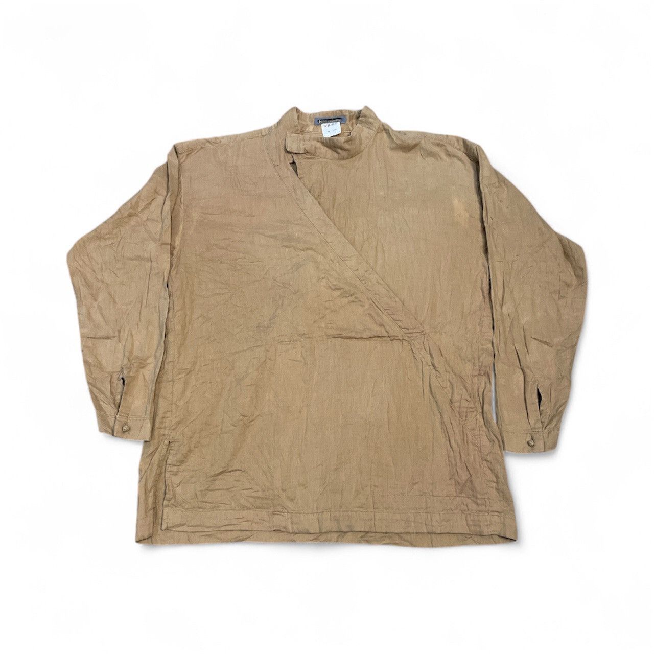Issey Miyake Issey Miyake Asymmetrical Wrap Shirt Size US M / EU 48-50 / 2 - 1 Thumbnail