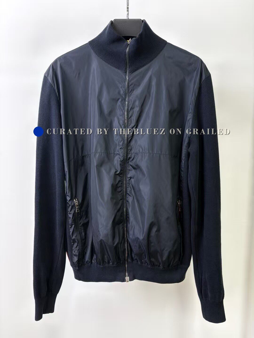 Prada Prada Side Red Logo Coat Size US L / EU 52-54 / 3 - 1 Thumbnail