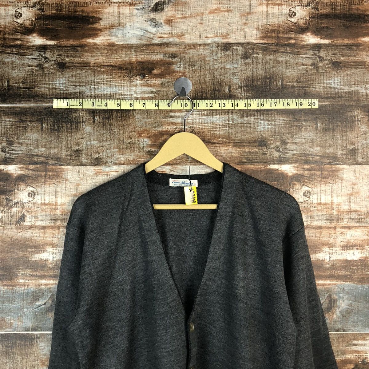 Homespun Knitwear × Japanese Brand Codet Slender Grey Cardigan Knitwear #A1884 Size US M / EU 48-50 / 2 - 4 Thumbnail