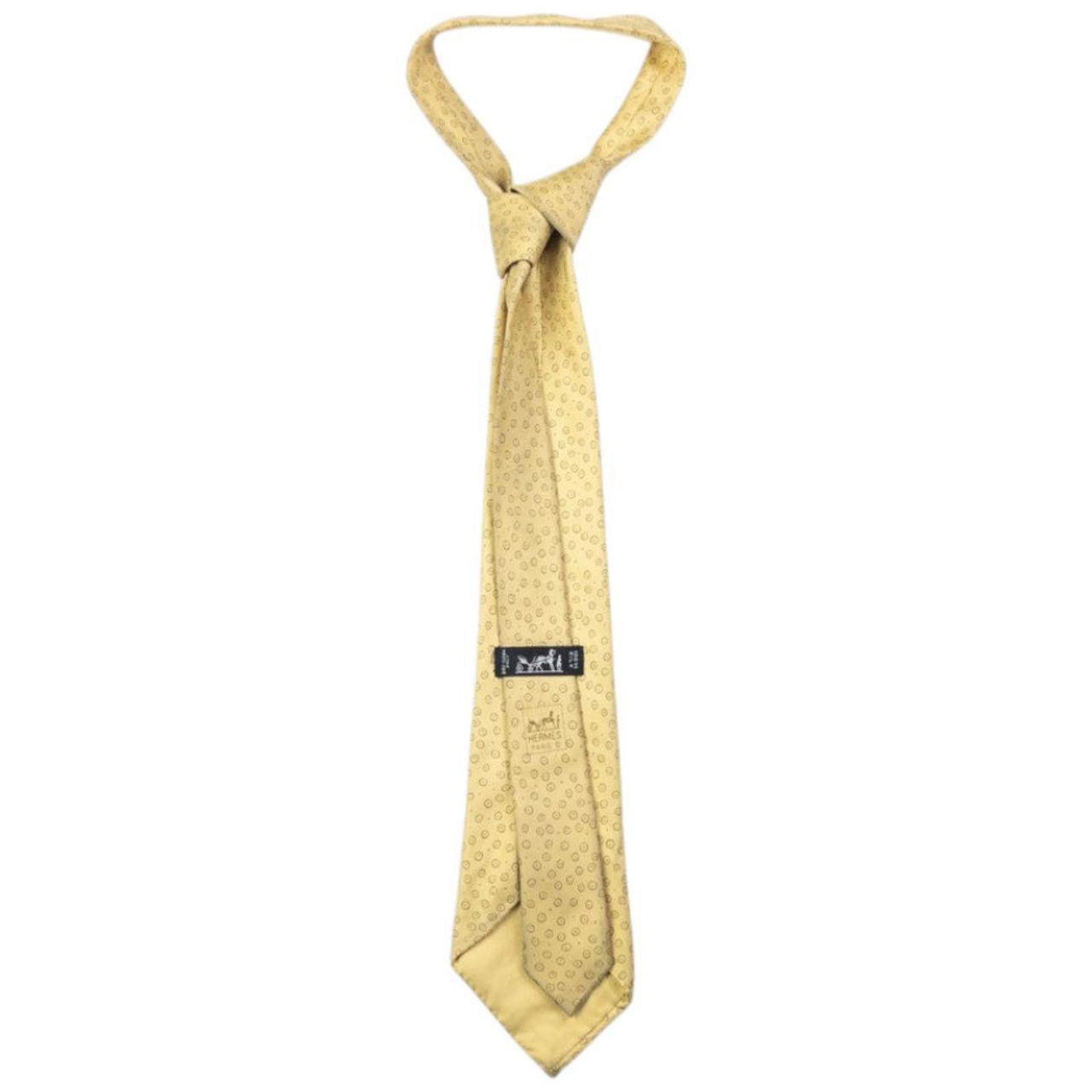 Hermes Vintage Hermès Polka Dot Silk Tie Size ONE SIZE - 2 Thumbnail