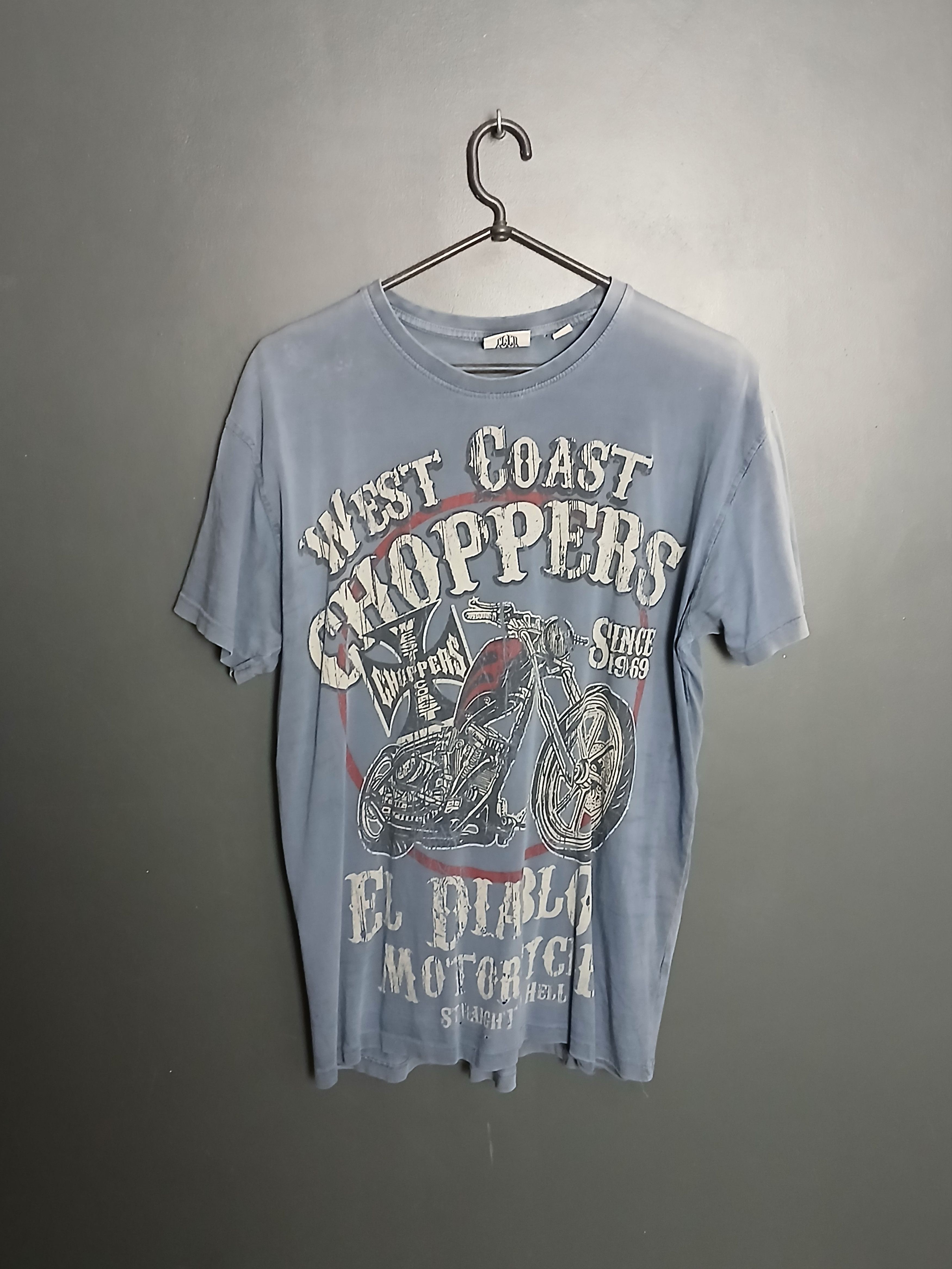 West Coast Choppers West Coast Choppers Racing Moto T-Shirt Size US M / EU 48-50 / 2 - 1 Thumbnail