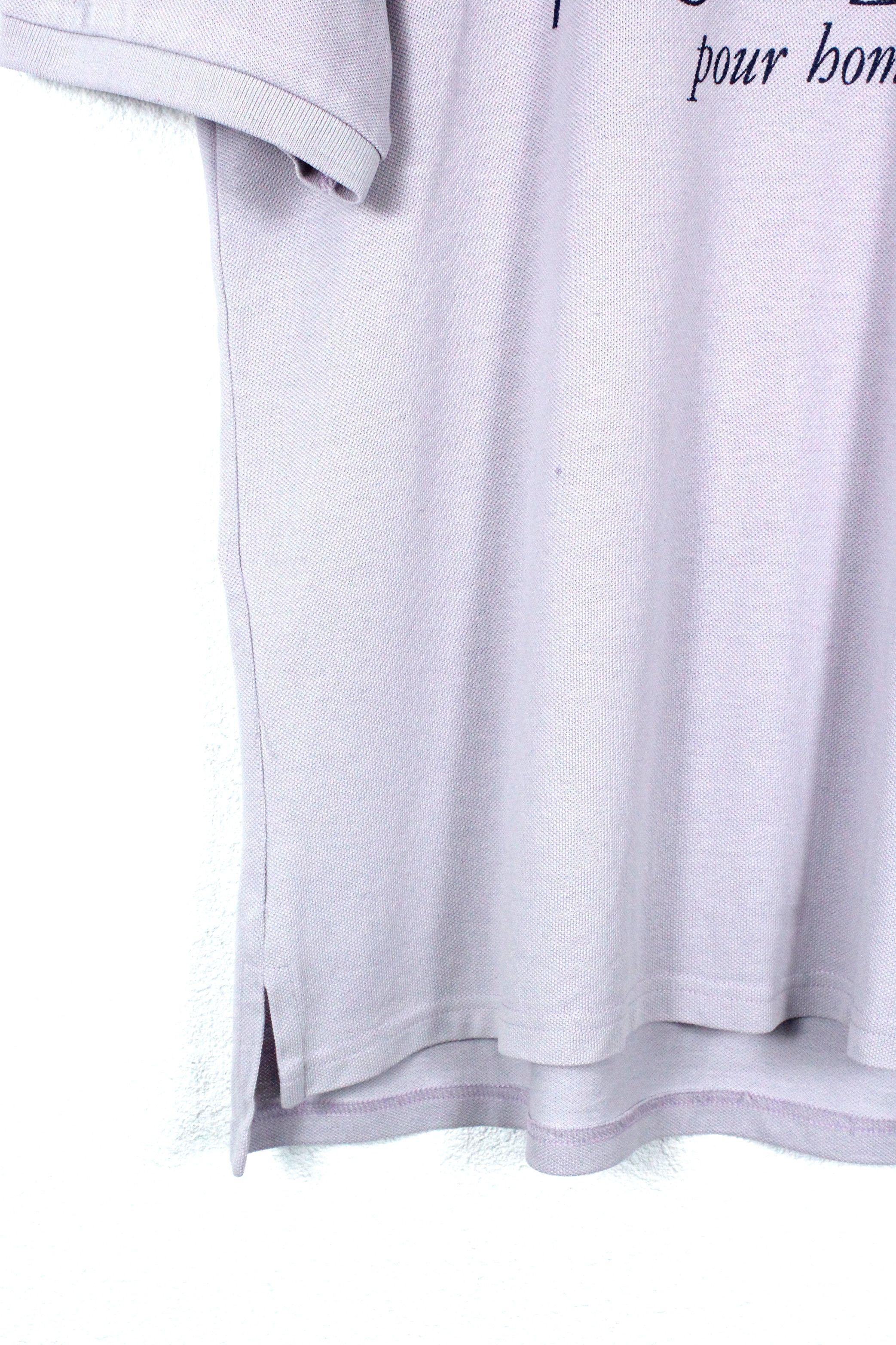 Vintage Vintage Yves Saint Laurent YSL Logo Two Tone Polo Shirt L Size US L / EU 52-54 / 3 - 5 Thumbnail