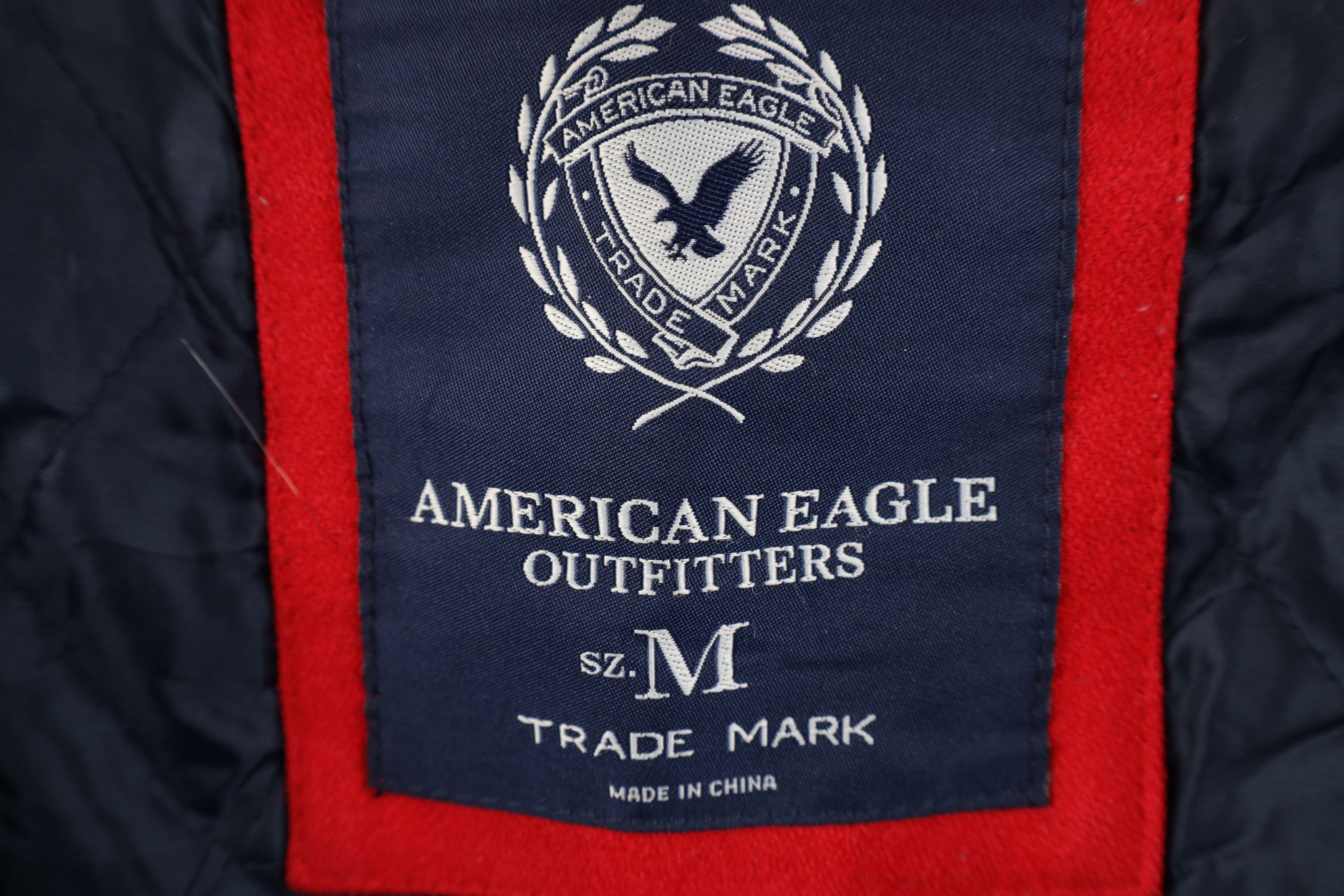 American Eagle Outfitters Vintage 90s Y2K American Eagle Toggle Button Hooded Jacket Size M / US 6-8 / IT 42-44 - 12 Thumbnail
