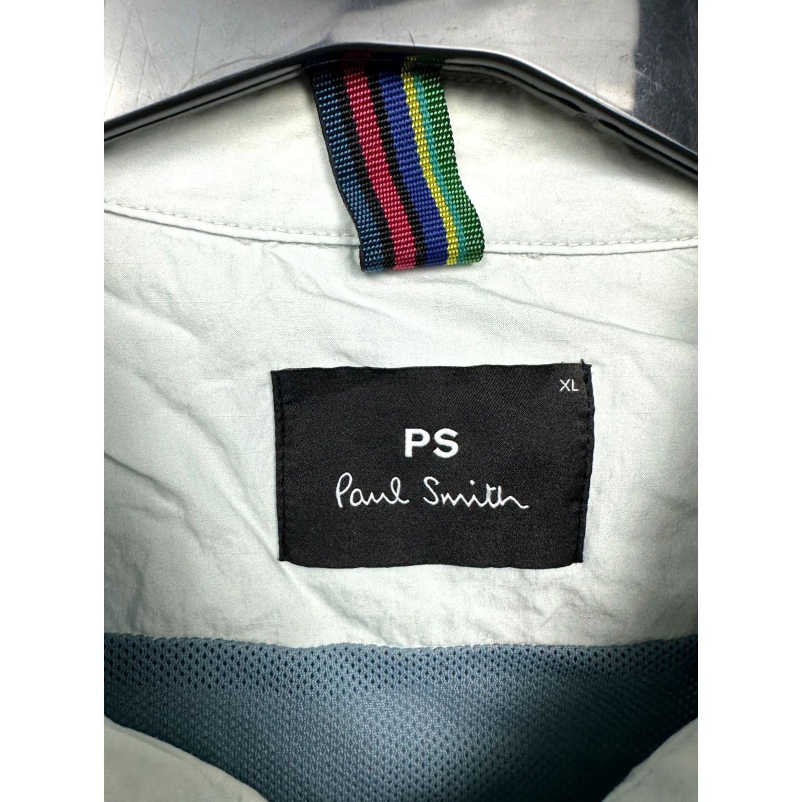 Paul Smith Paul Smith PS Mens Nylon Jacket XL Jacket Mens Nylon Blue PS 50 cm Sleeve 74 cm Front Zip Windbreaker Regular Size XL Mens Blue Paul Smith PS Jacket Size US XL / EU 56 / 4 - 5 Thumbnail