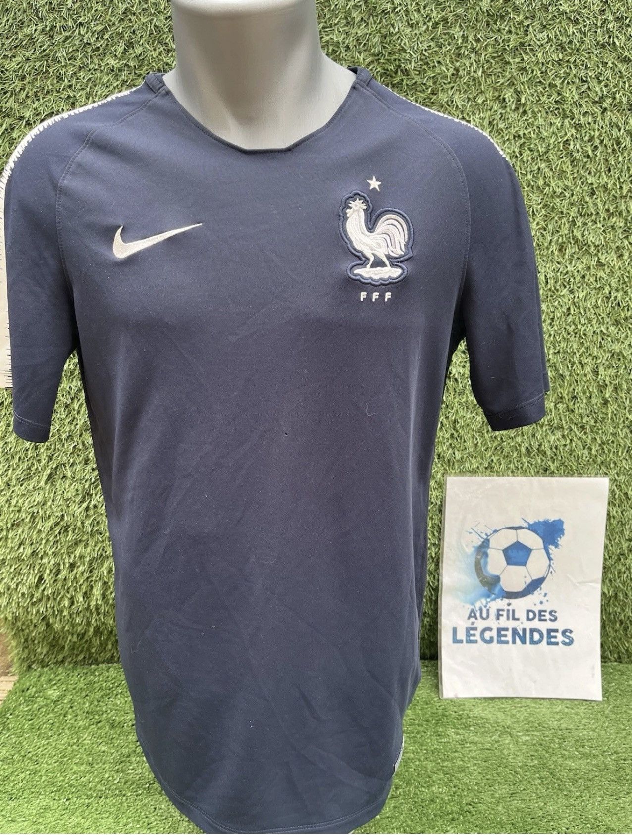 Nike Jersey training french team Size US S / EU 44-46 / 1 - 1 Thumbnail