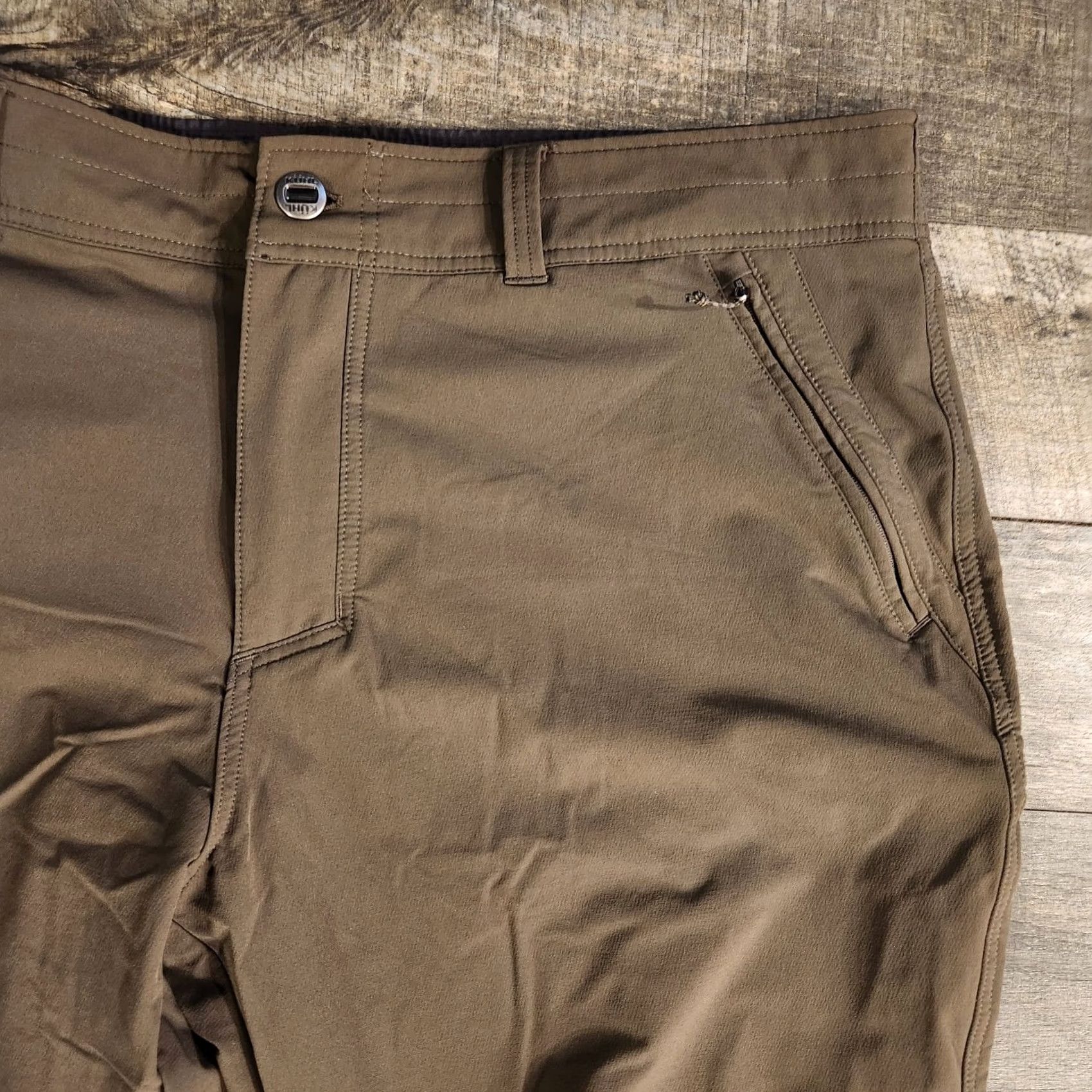Vintage Kuhl Free Radikl Pants Mens 42x30 Brown Outdoor Performance Hiking Cargo 5-Pocket Regular Straight Vintage No Size US 42 / EU 58 - 5 Thumbnail