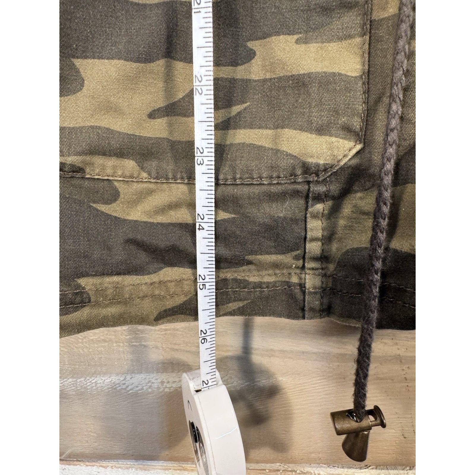 New Look NEW LOOK Women's Utility Military Camouflage Hooded Fitted Z Size S / US 4 / IT 40 - 9 Thumbnail