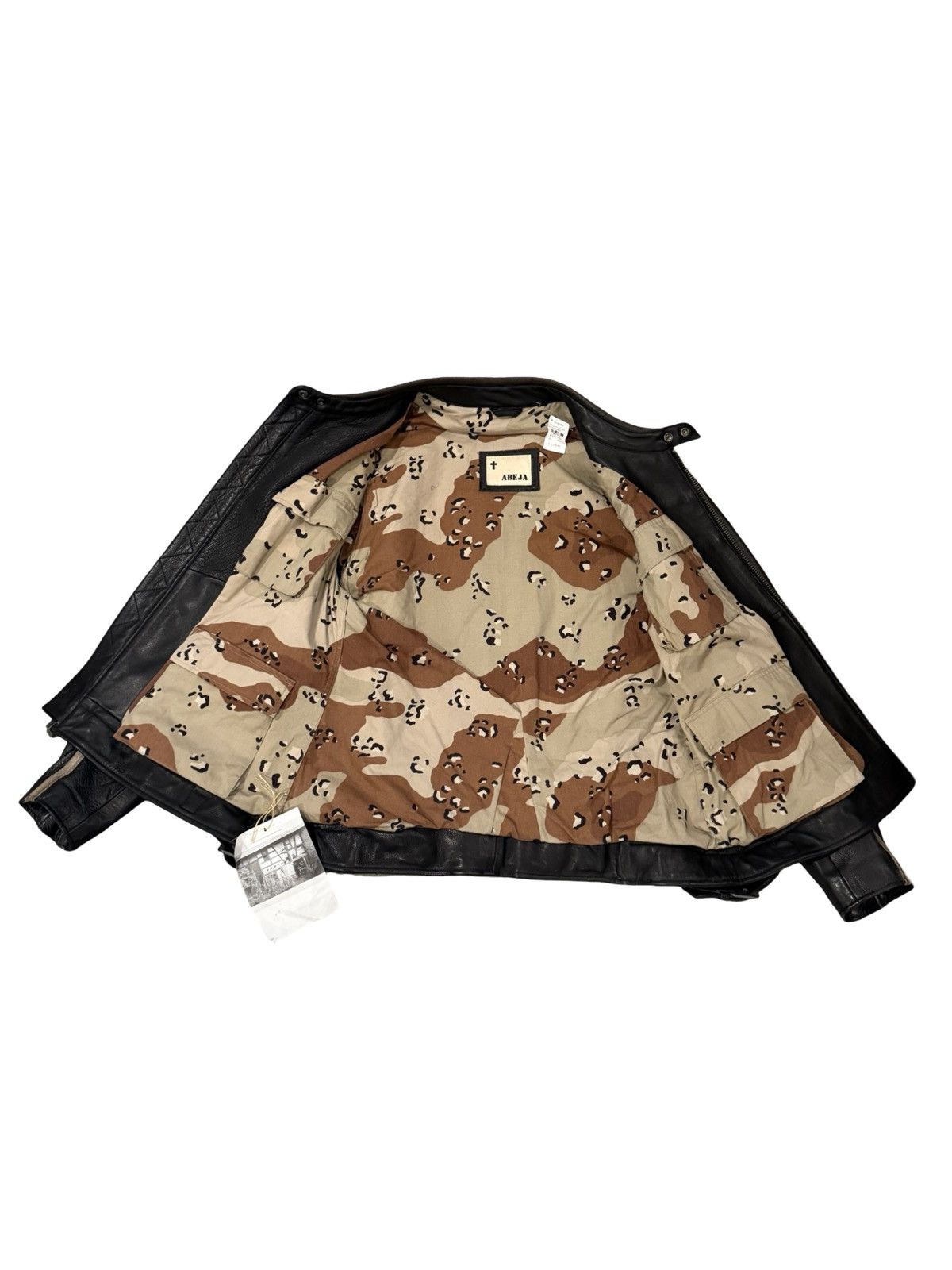 Other Abeja Leather Jacket H Lorenzo Size US XXL / EU 58 / 5 - 3 Thumbnail