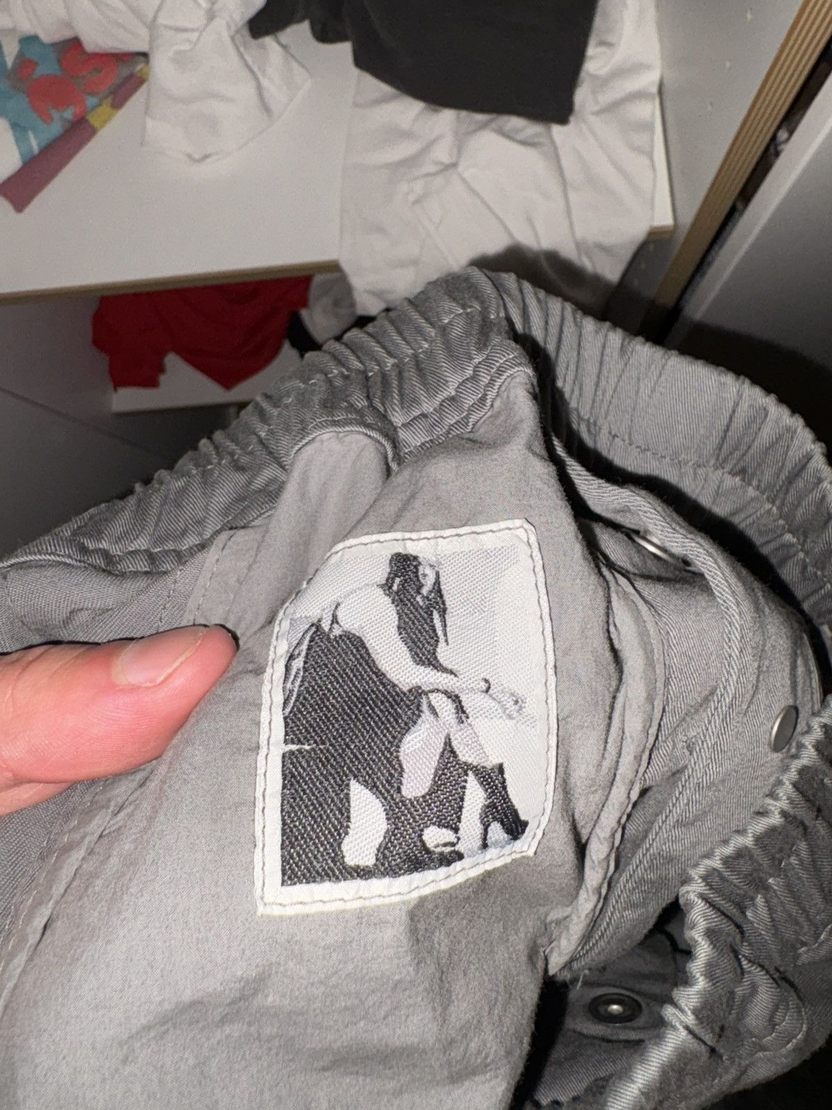 Rick Owens Rick Owens grey button pants Size US 33 - 6 Thumbnail