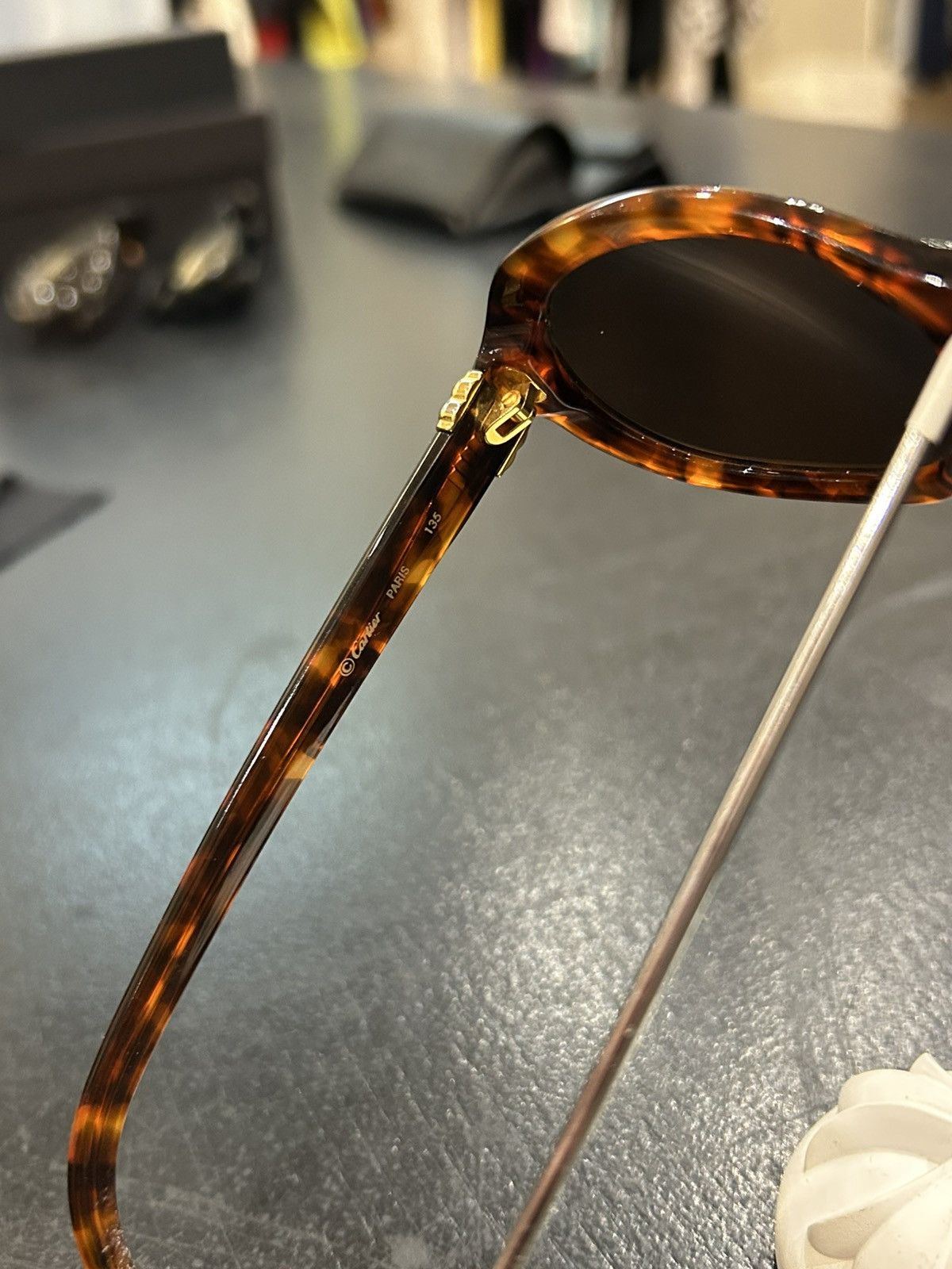 Cartier Cartier Trinity Sunglasses Size ONE SIZE - 5 Thumbnail