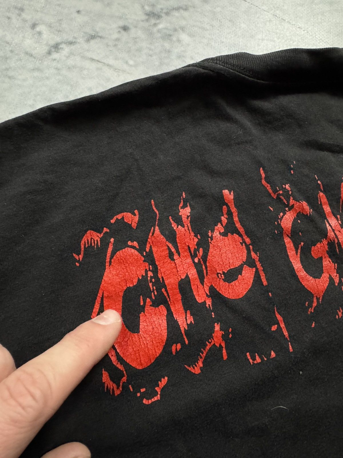 Vintage Vintage Che Guevara born in hell big logo tee Size US M / EU 48-50 / 2 - 8 Thumbnail