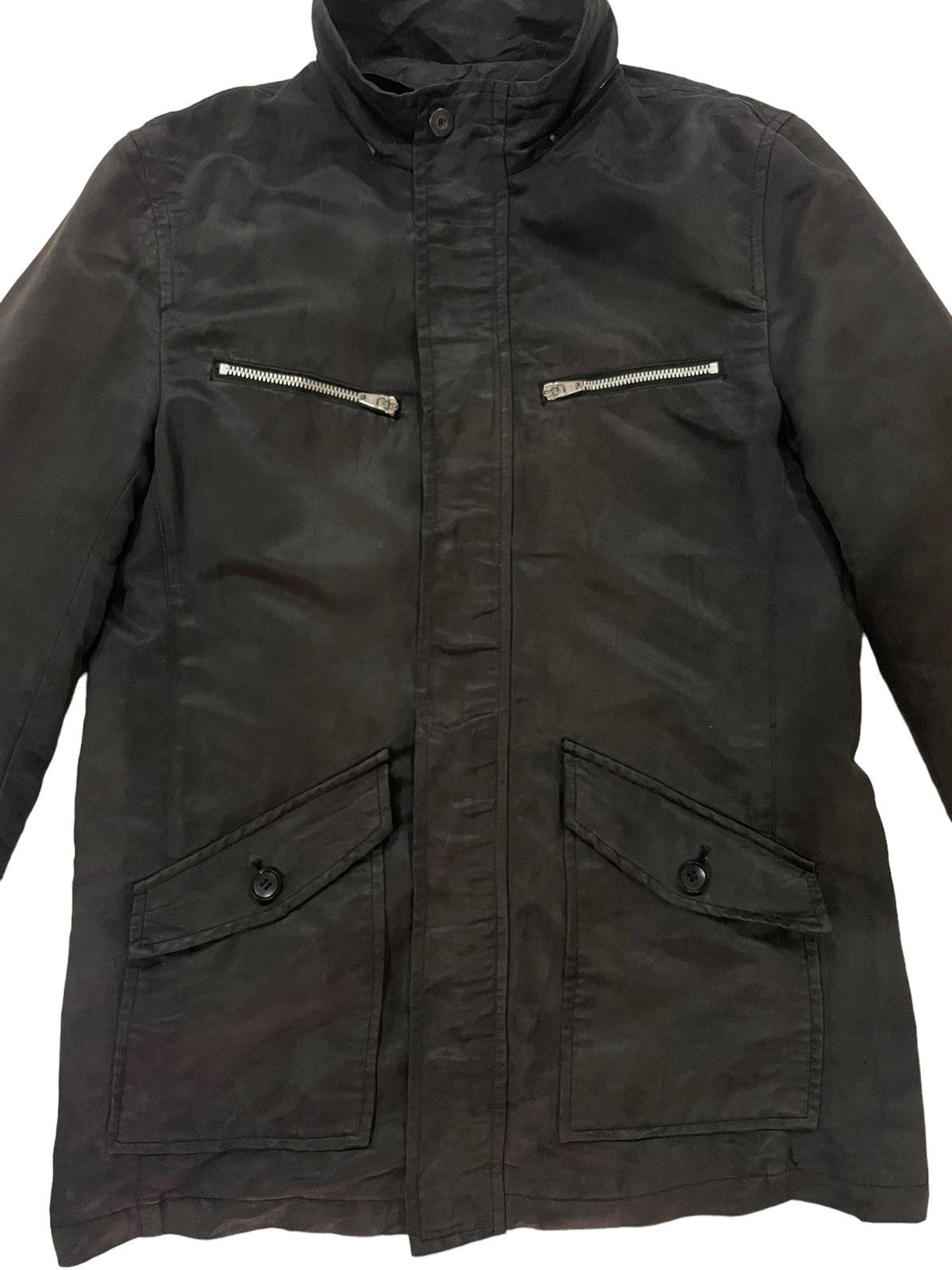 Comme Ca Ism × If Six Was Nine × Seditionaries Comme Ca Ism Faux Suede Faded Zip-up Jacket Size US M / EU 48-50 / 2 - 14 Thumbnail