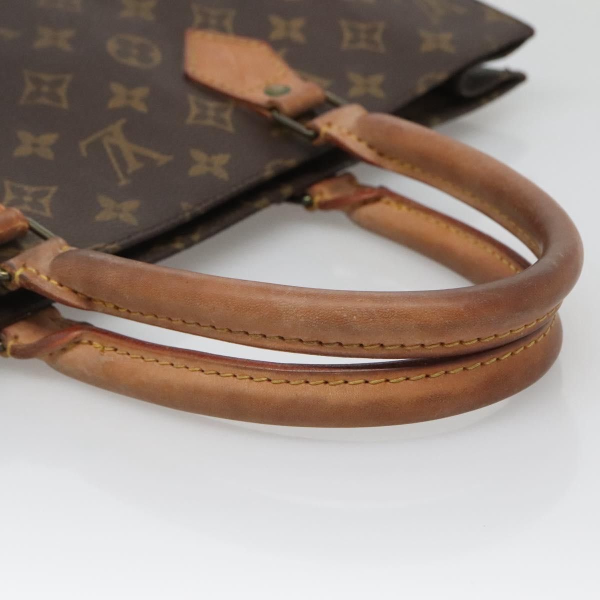Louis Vuitton LOUIS VUITTON Monogram Sac Plat Hand Bag M51140 Size ONE SIZE - 7 Thumbnail