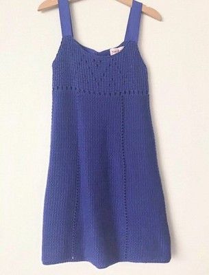 Juicy Couture BNWT Juicy Couture girls knit crochet designer dress Size XS / US 0-2 / IT 36-38 - 2 Thumbnail