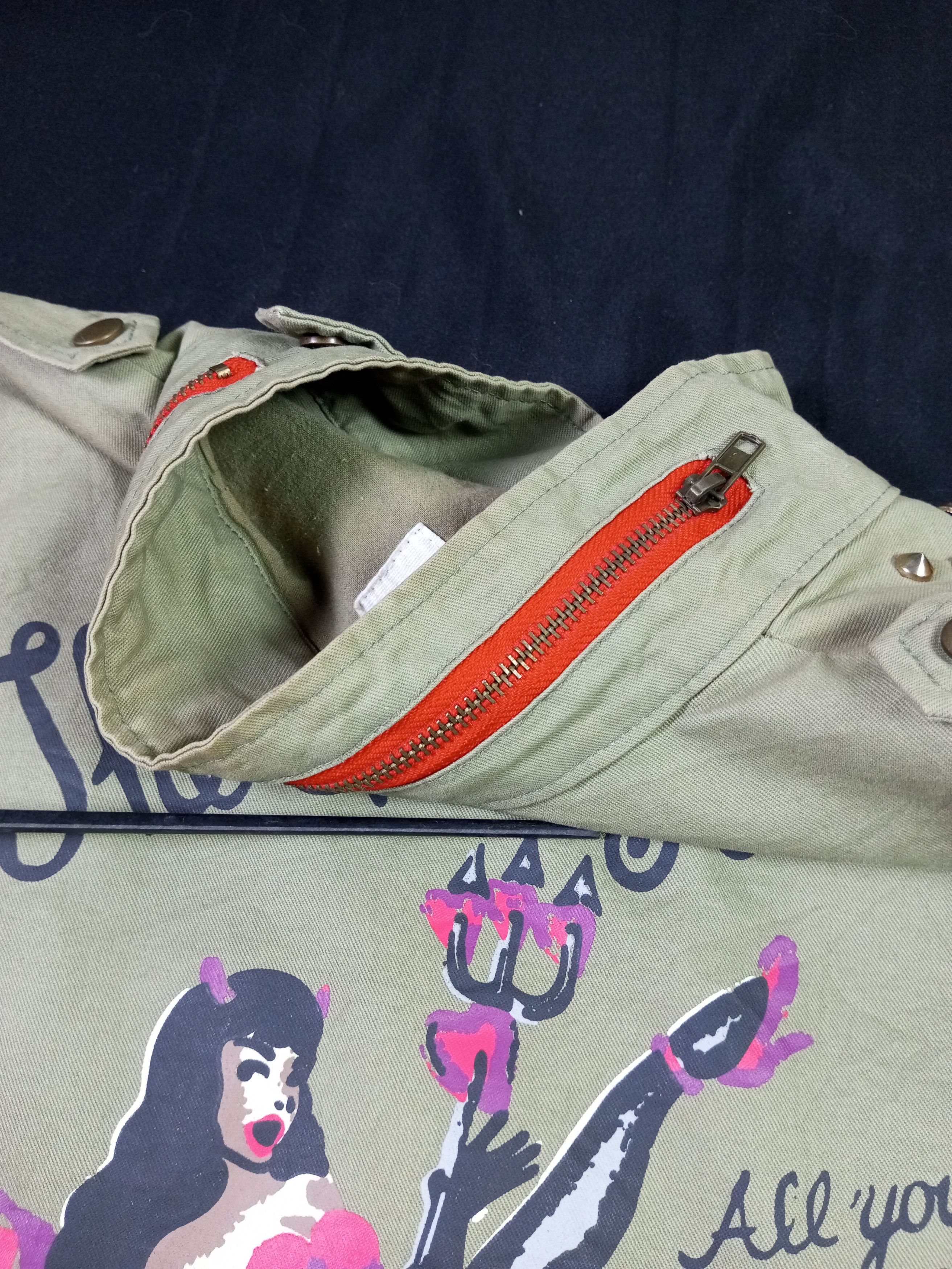 Japanese Brand MK COMPANY M65 Parka Jacket Size US M / EU 48-50 / 2 - 15 Thumbnail