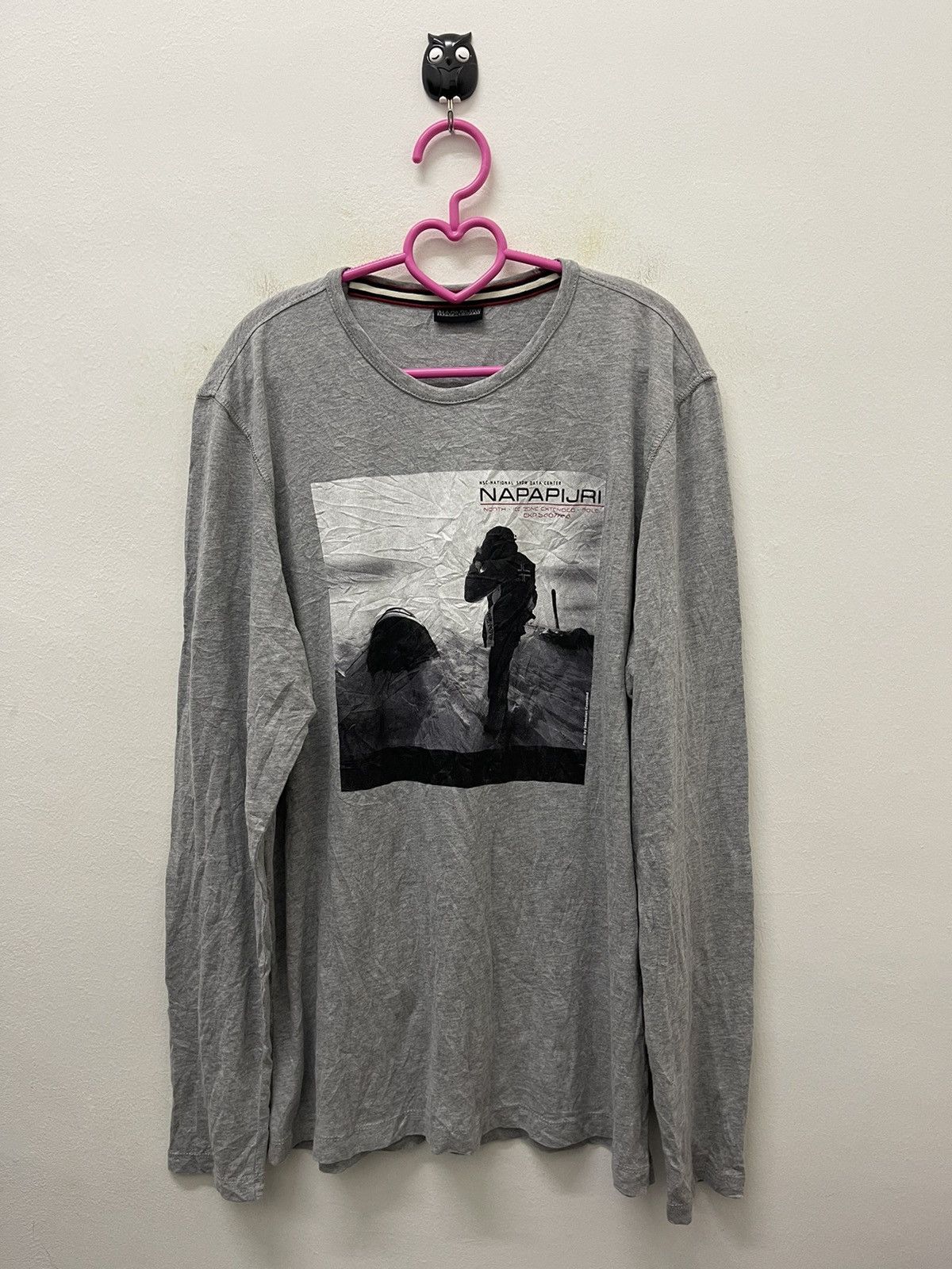 image of Napapijri Polar Expedition Photo By Sebastian Copeland in Grey, Men's (Size Large)