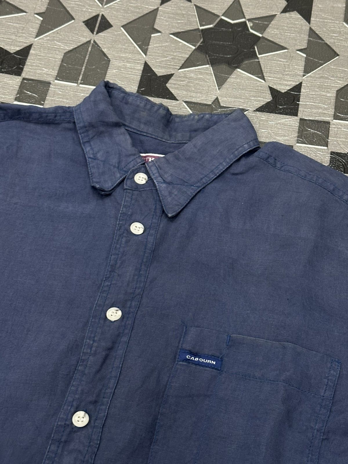 Nigel Cabourn Authentic Nigel Cabourn 100% Hemp Button Up Shirt Size US M / EU 48-50 / 2 - 4 Thumbnail
