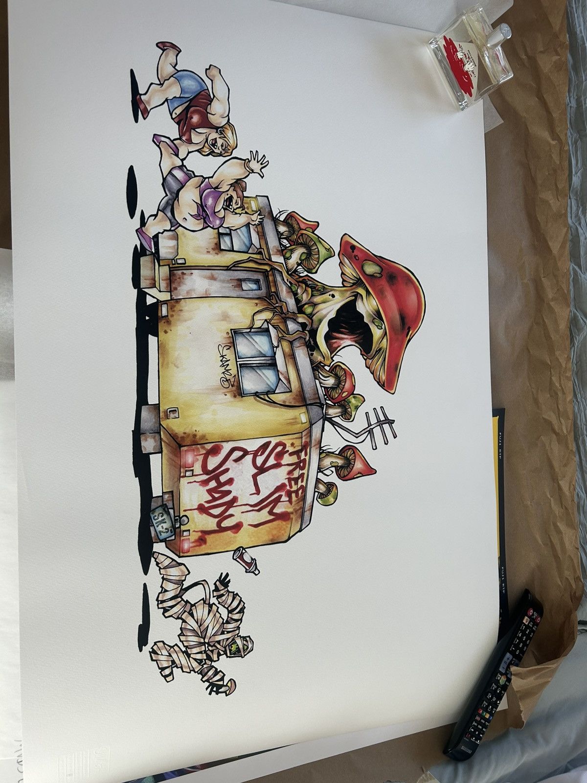 Eminem Eminem limited edition art print Signed COA Size ONE SIZE - 4 Thumbnail