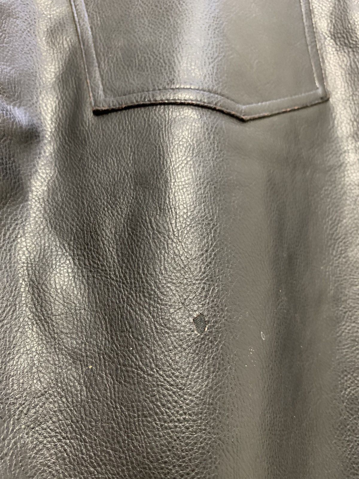 If Six Was Nine × Japanese Brand × Vintage Crazy vintage Root Three leather pant Size US 31 - 10 Thumbnail