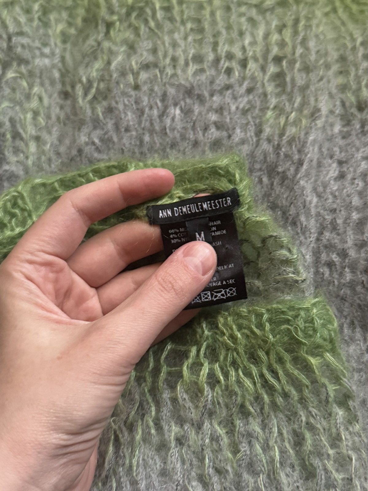 Ann Demeulemeester Ann Demeulemeester Gradient Mohair Sweater Size US M / EU 48-50 / 2 - 6 Thumbnail