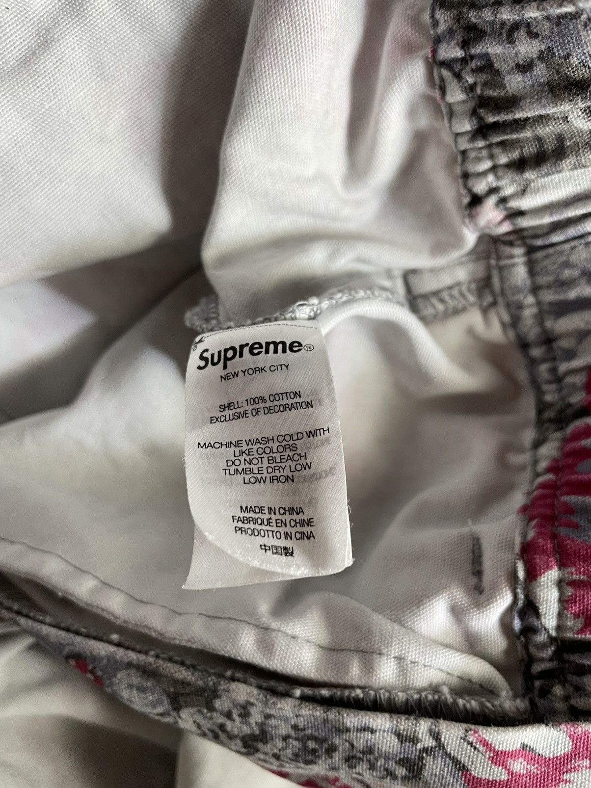 Supreme Supreme Belted Trail Pant (SS23) Floral Size US 31 - 7 Thumbnail