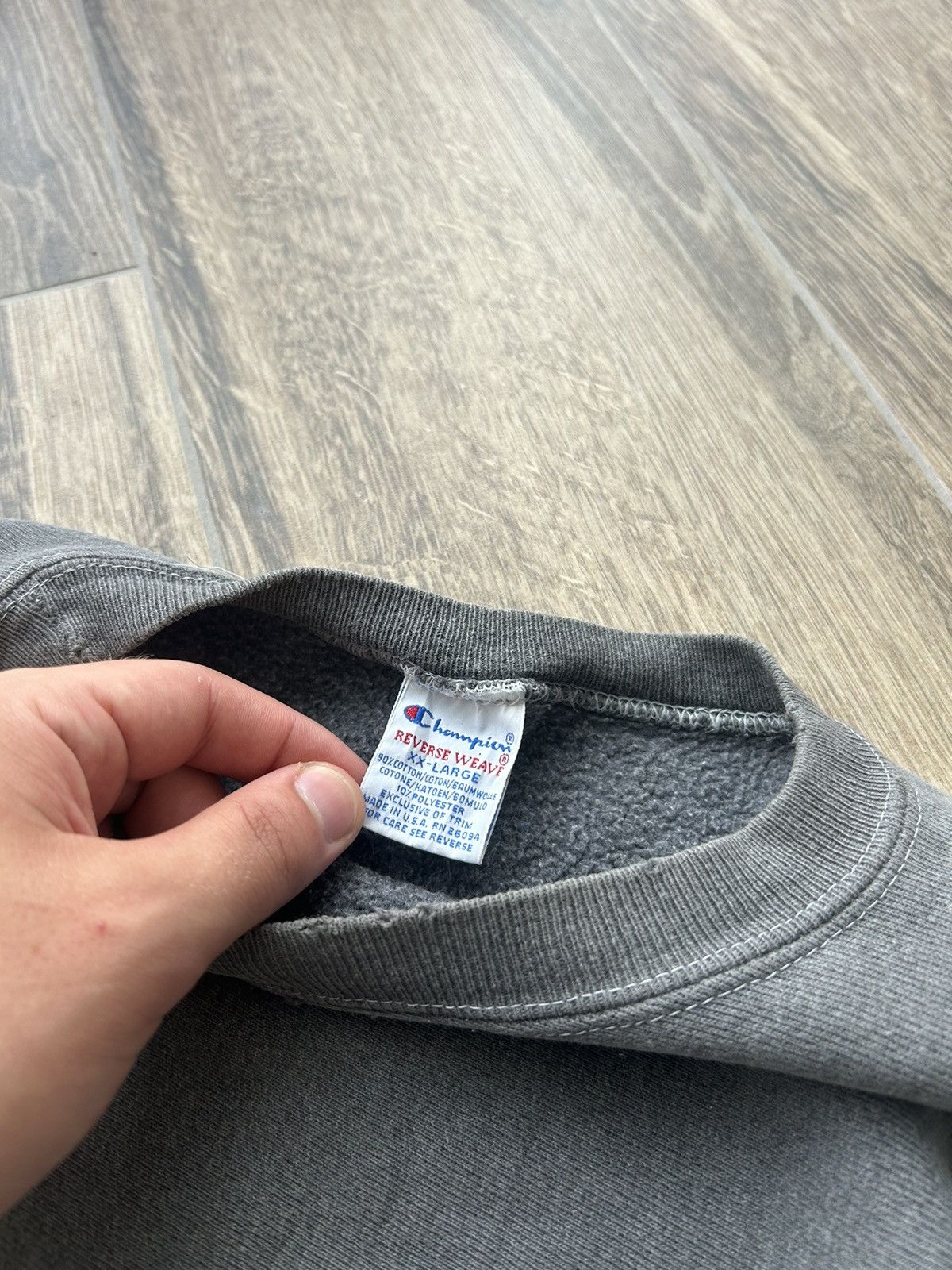 Champion × Vintage Vintage Champion Reverse Weave made in USA 🇺🇸 sweatshirt Size US XL / EU 56 / 4 - 5 Thumbnail