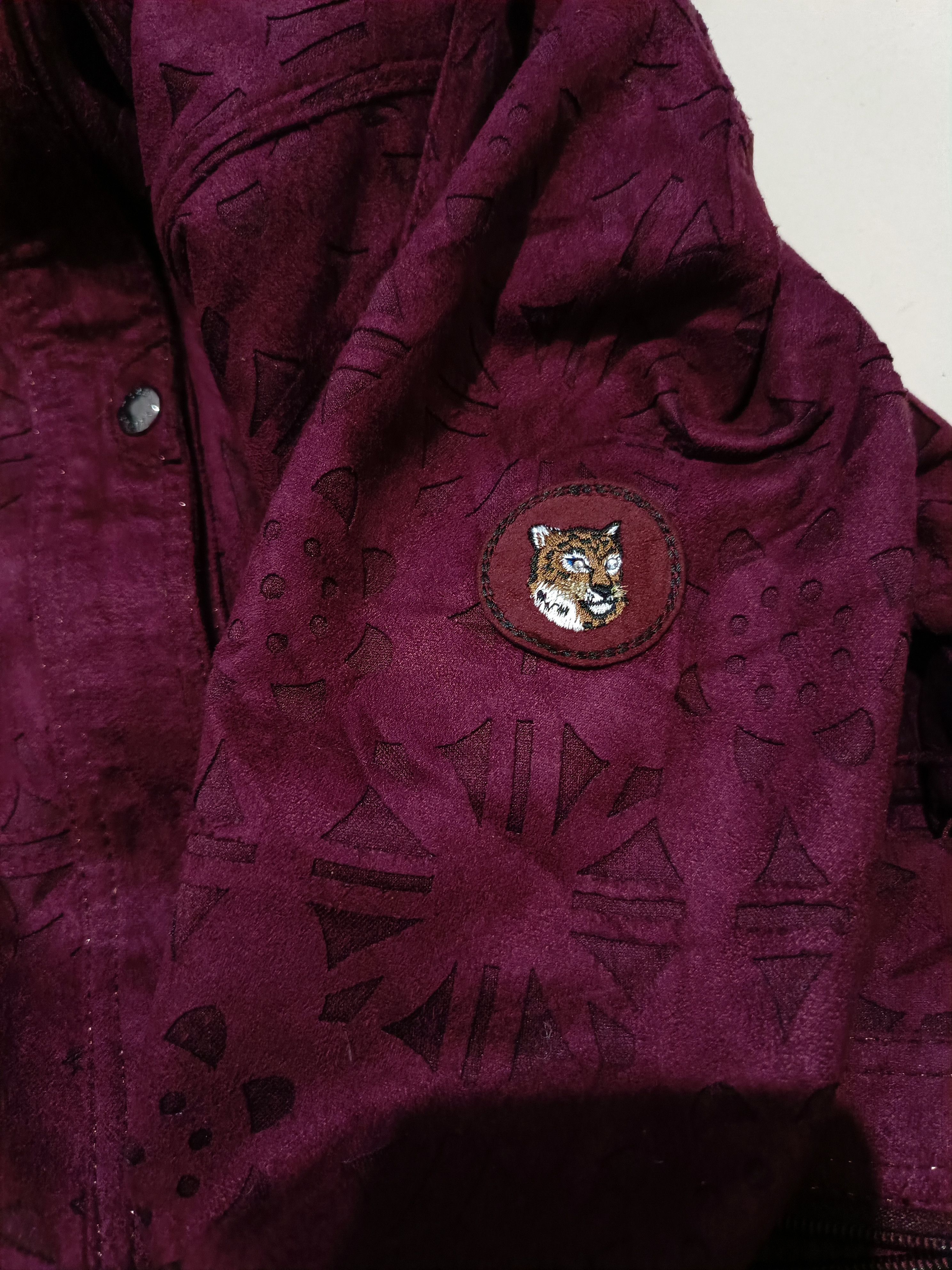 Japanese Brand La Moda Goji Mesh Armor Hoodie Full engraved leather jacket Size L / US 10 / IT 46 - 7 Thumbnail