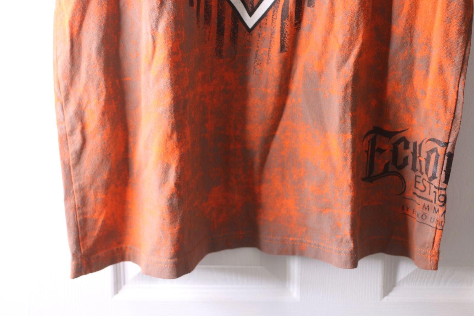 Other T-SHIRT-ECKO UNLTD BLACK GRAPHIC-MEN'S X-large SIZE Orange Size US XL / EU 56 / 4 - 6 Thumbnail