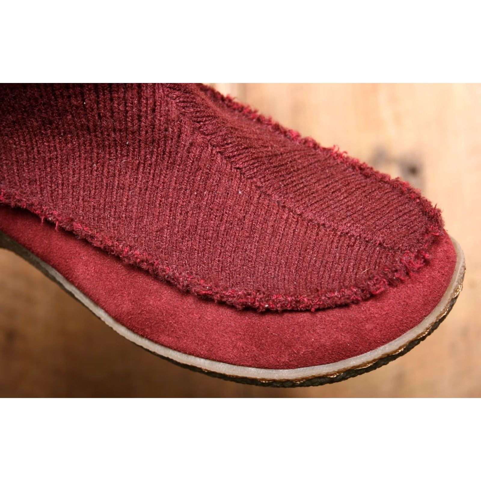 Sam Edelman VINTAGE SAM EDELMAN Suede & Sweater Knit Faux Fur Lined 13.5" Tall Mukluk Boots Sz. 8 Size M / US 6-8 / IT 42-44 - 7 Thumbnail