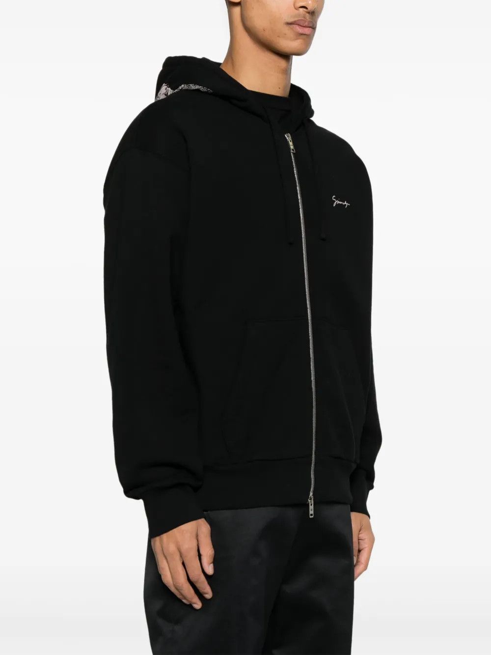 Givenchy o1h1sh10525 Boxy Fit Hoodie in Black Size US XXL / EU 58 / 5 - 3 Thumbnail