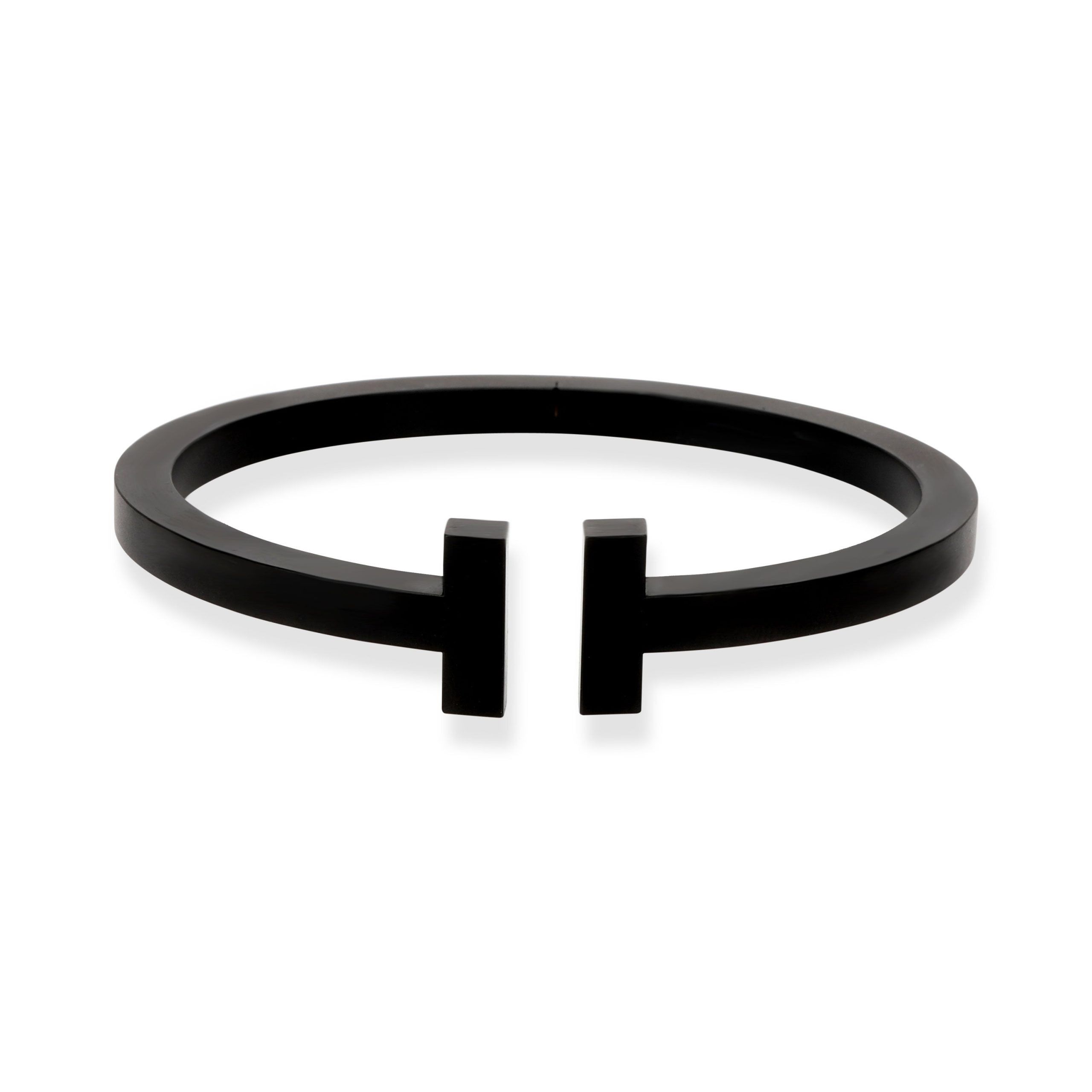 Tiffany & Co. Tiffany T Bracelet in Black Steel