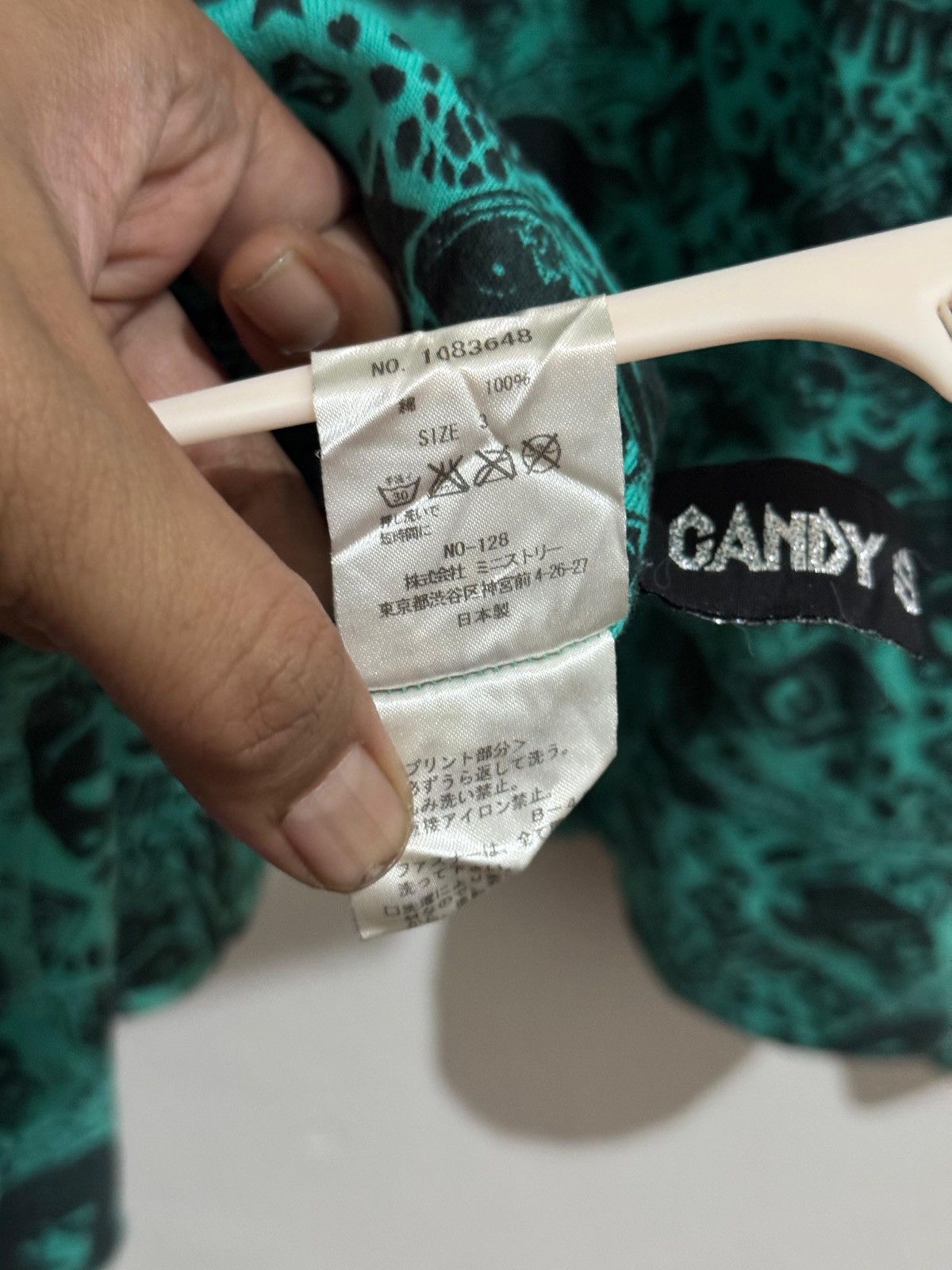 Y2k Candy Tripper aop hysteric style zip sweatshirt
