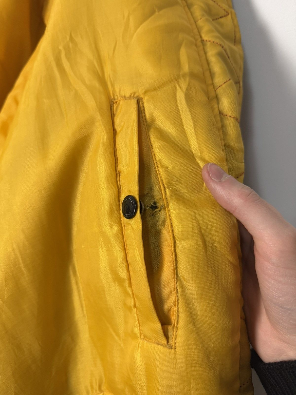 Schott 90s Vintage Schott MA-1 Bomber Jacket oversized Avant-Garde Size US L / EU 52-54 / 3 - 12 Thumbnail
