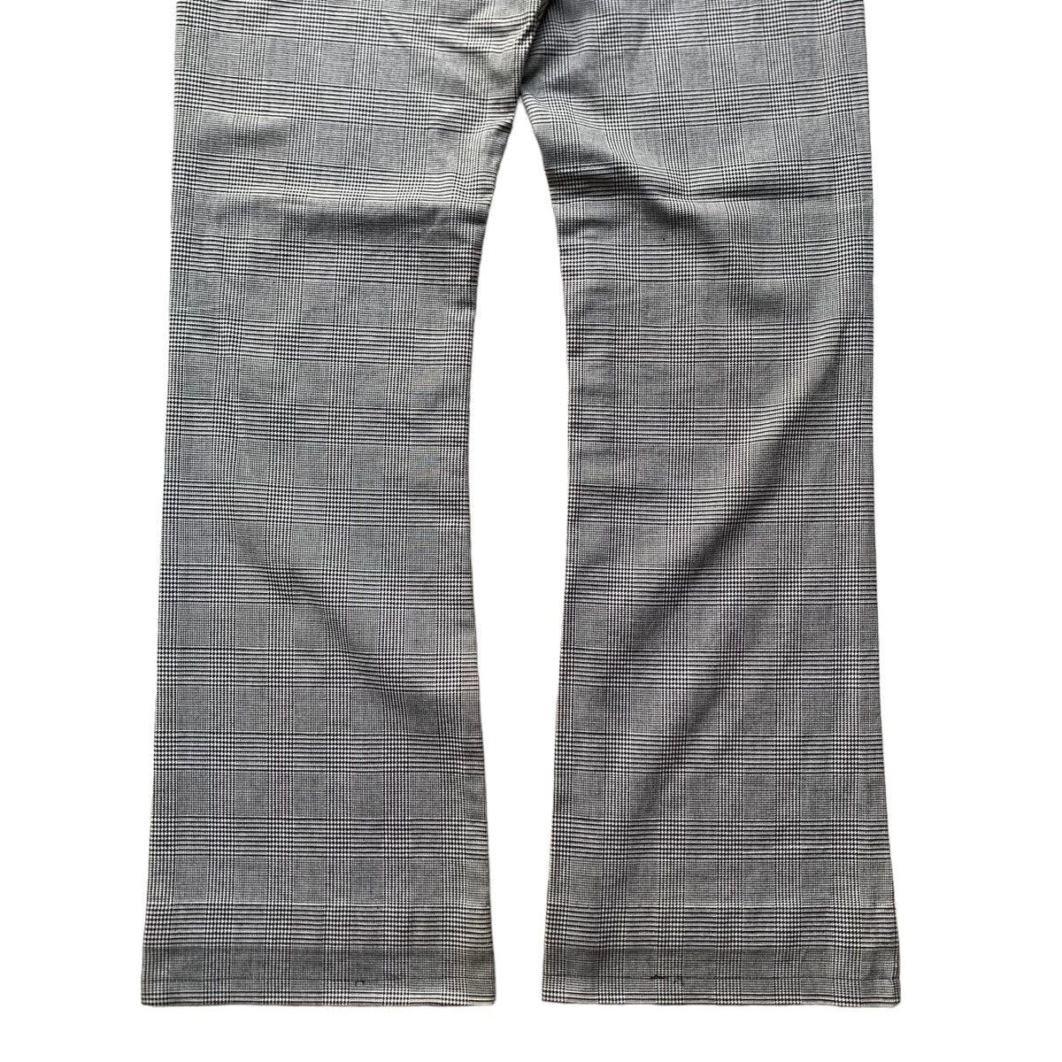 Japanese Brand Rare Japanese Brand Edwin Tartan Flared Pants Size 29" - 4 Thumbnail