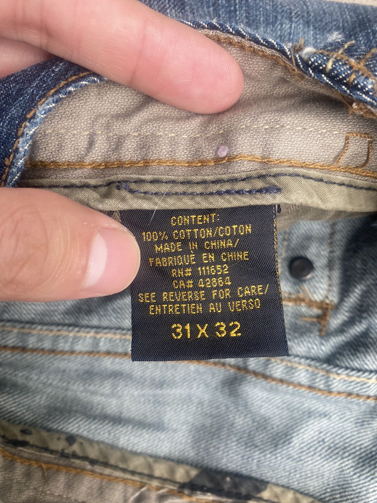 Japanese Brand Flare Jeans Z Clawmark Bootcut Size US 32 / EU 48 - 25 Thumbnail