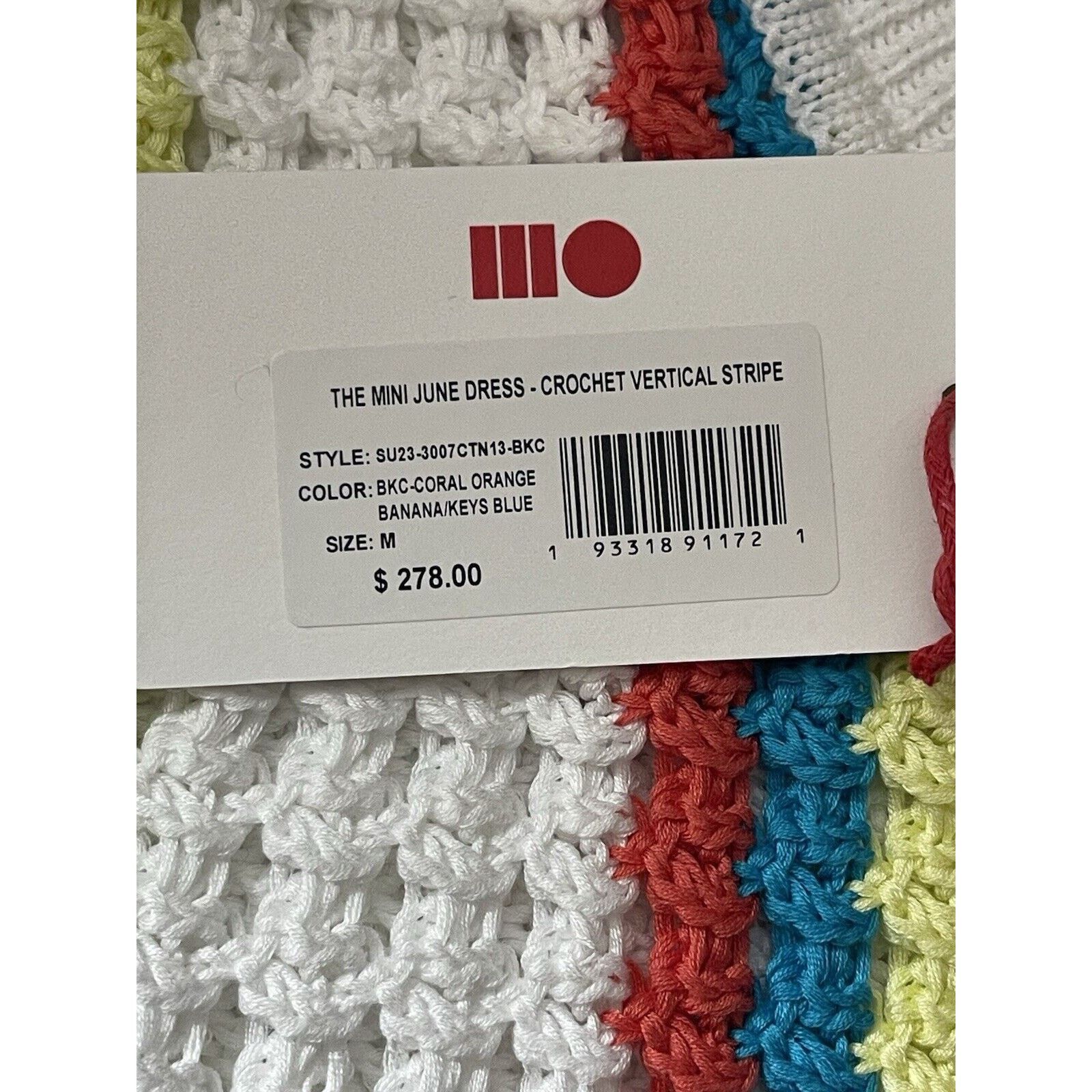 Solid & Striped Solid & Striped Cotton Crochet Multicolor Mini Dress Medium Size M / US 6-8 / IT 42-44 - 10 Thumbnail